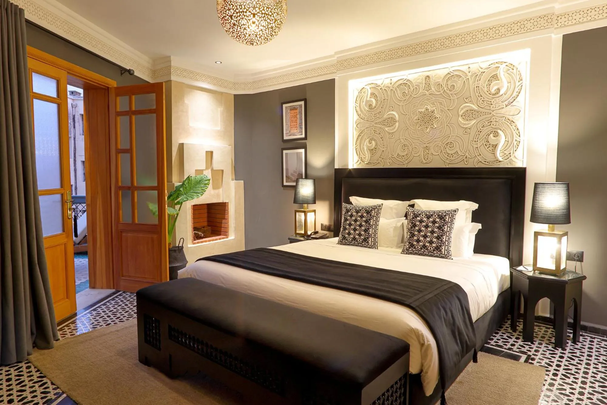 Bedroom, Bed in Dar Lys Luxury Riad & Spa