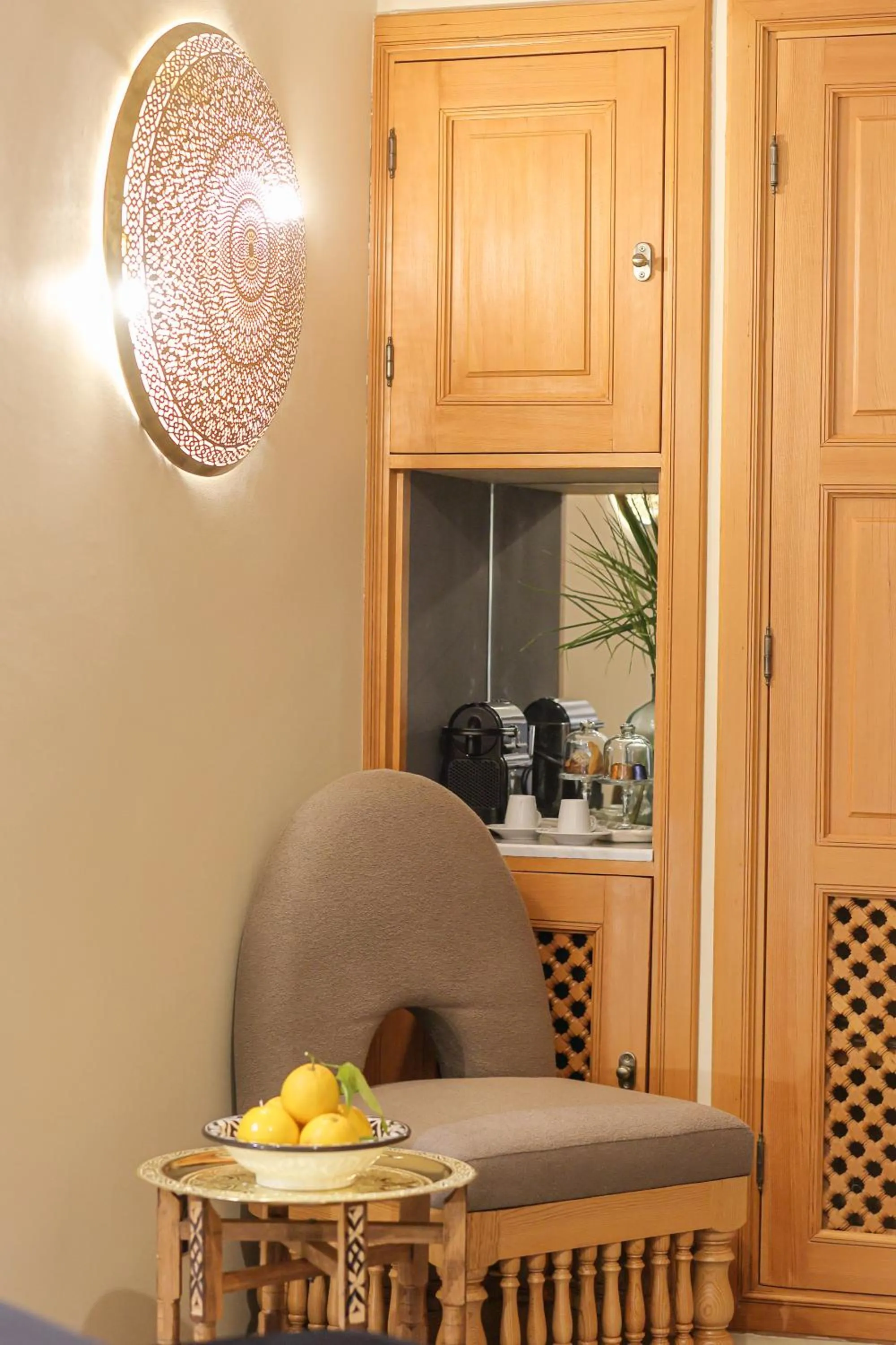 Seating area in Dar Lys Luxury Riad & Spa