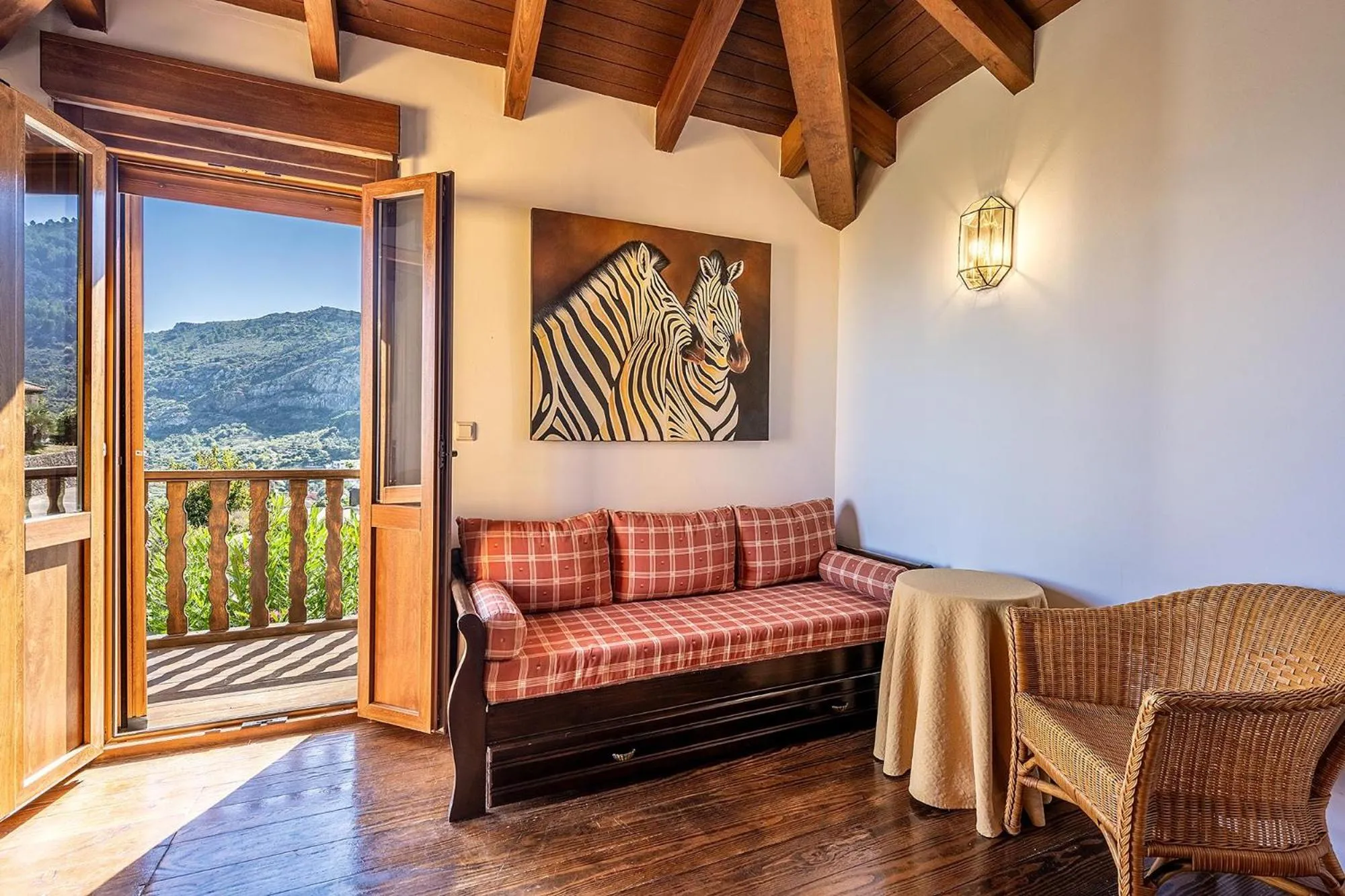 Lobby or reception in Hotel Alahuar