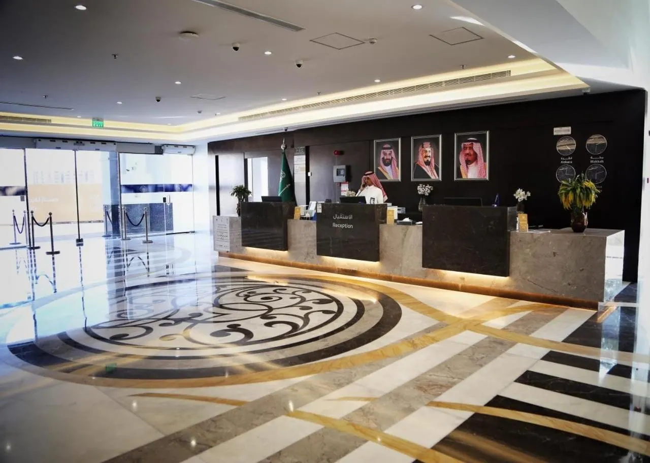 Lobby or reception in Zaha Taiba Hotel