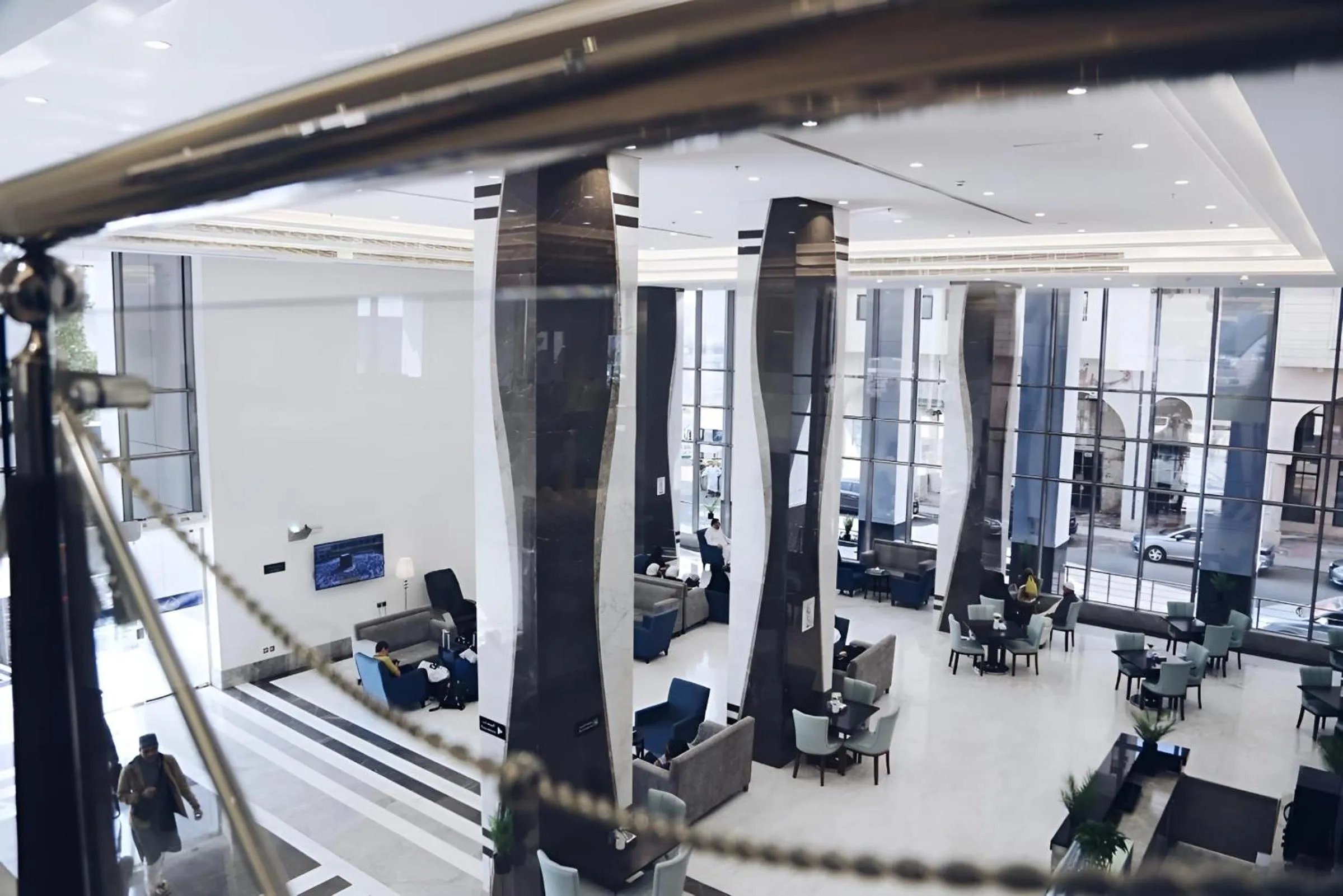 Lobby or reception in Zaha Taiba Hotel