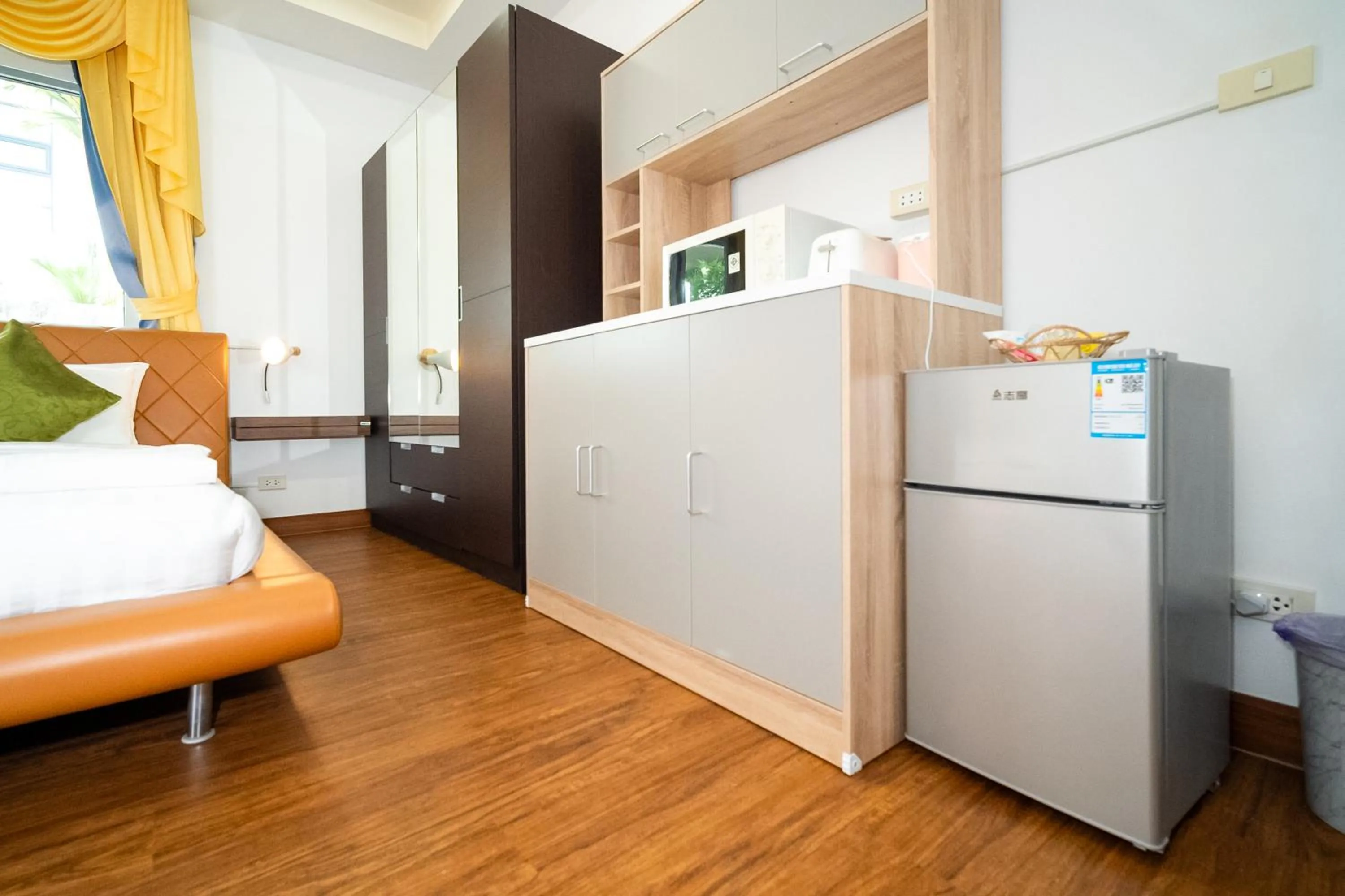 Kitchen or kitchenette in ฺBaan Waru seaview villa