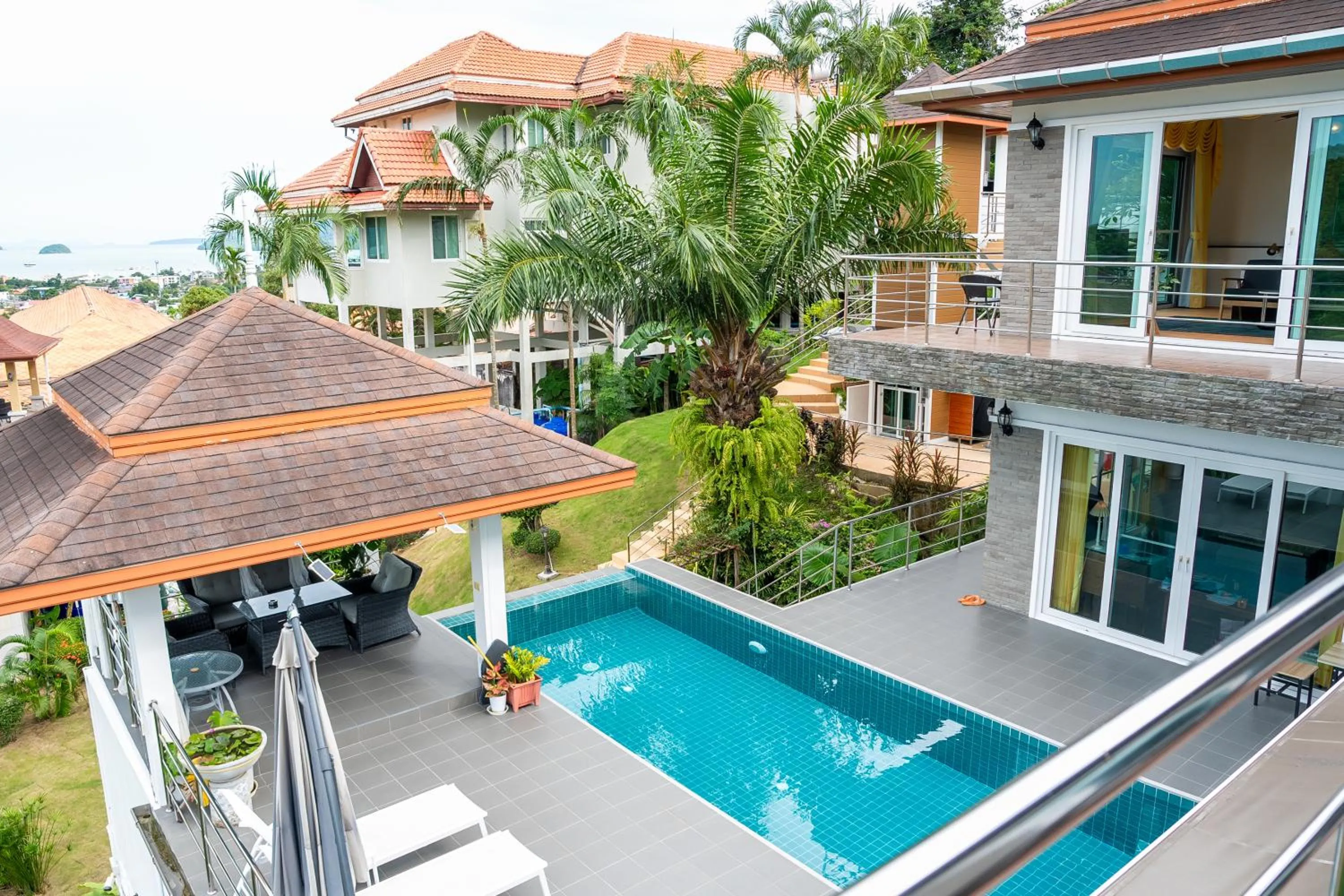 Property building in ฺBaan Waru seaview villa