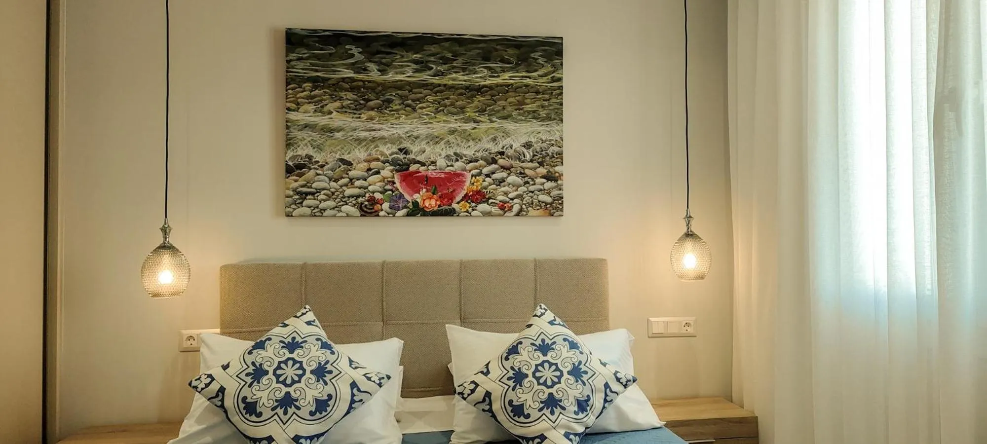 Photo of the whole room, Bed in Pelagia Apartment by Kormaris