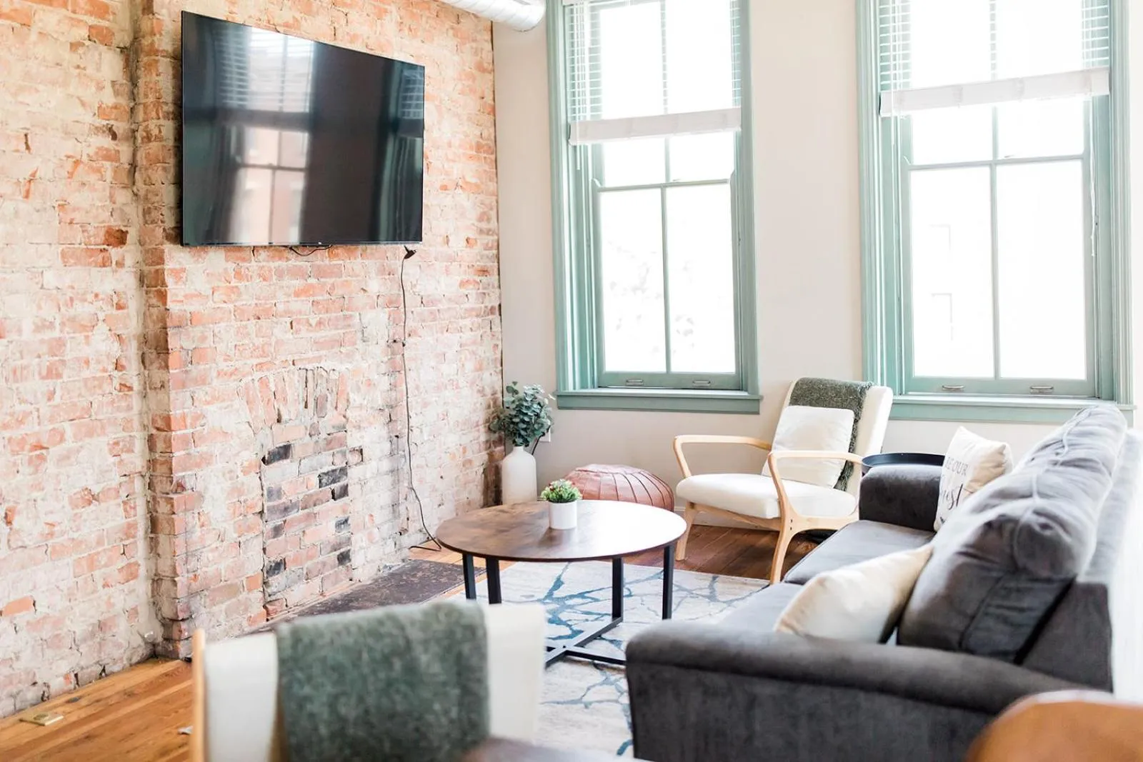 Living room in The Reserve - Heart of OTR 2 Bed Suite w/Views