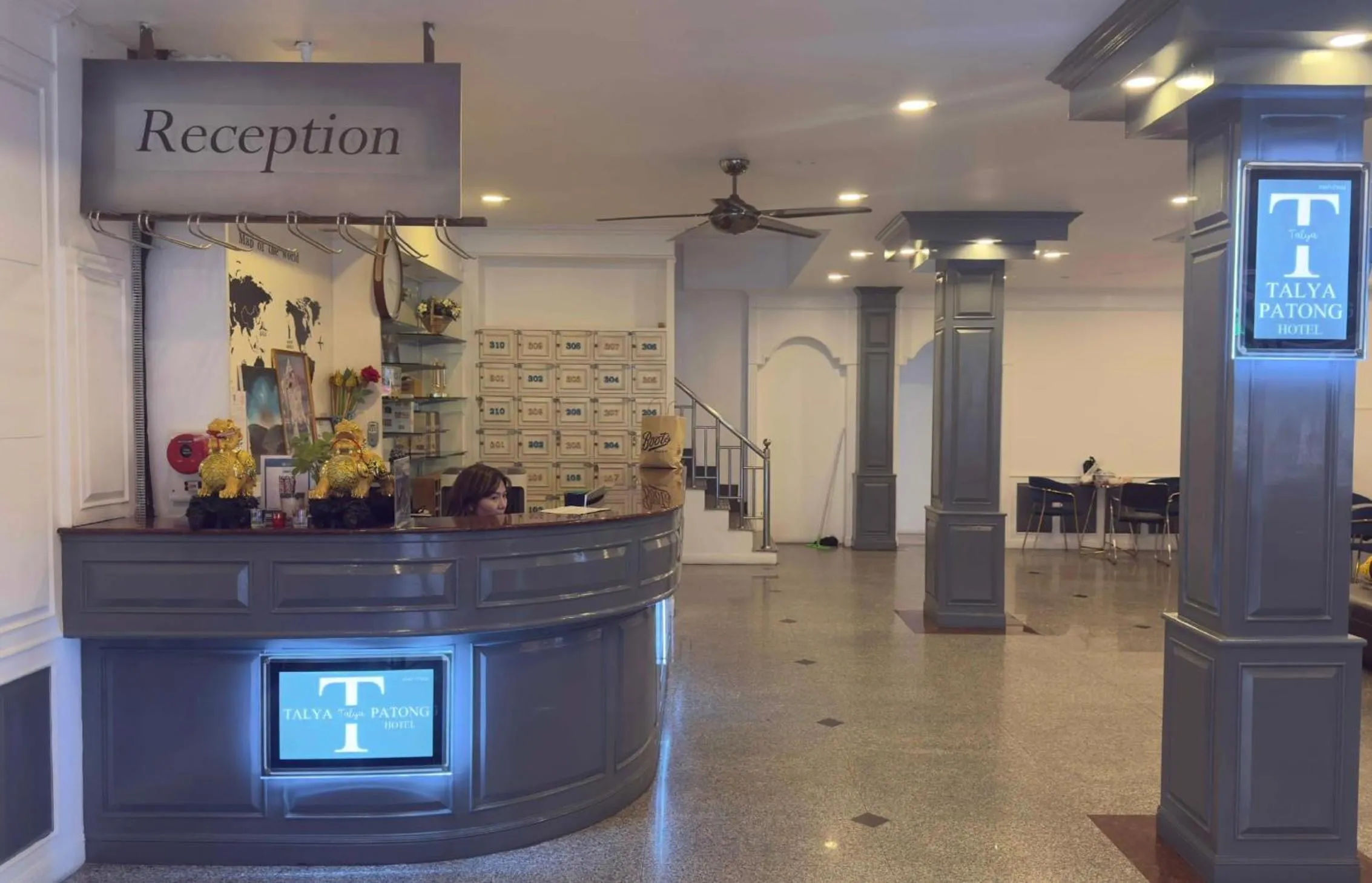 Lobby or reception in Talya Patong Hotel