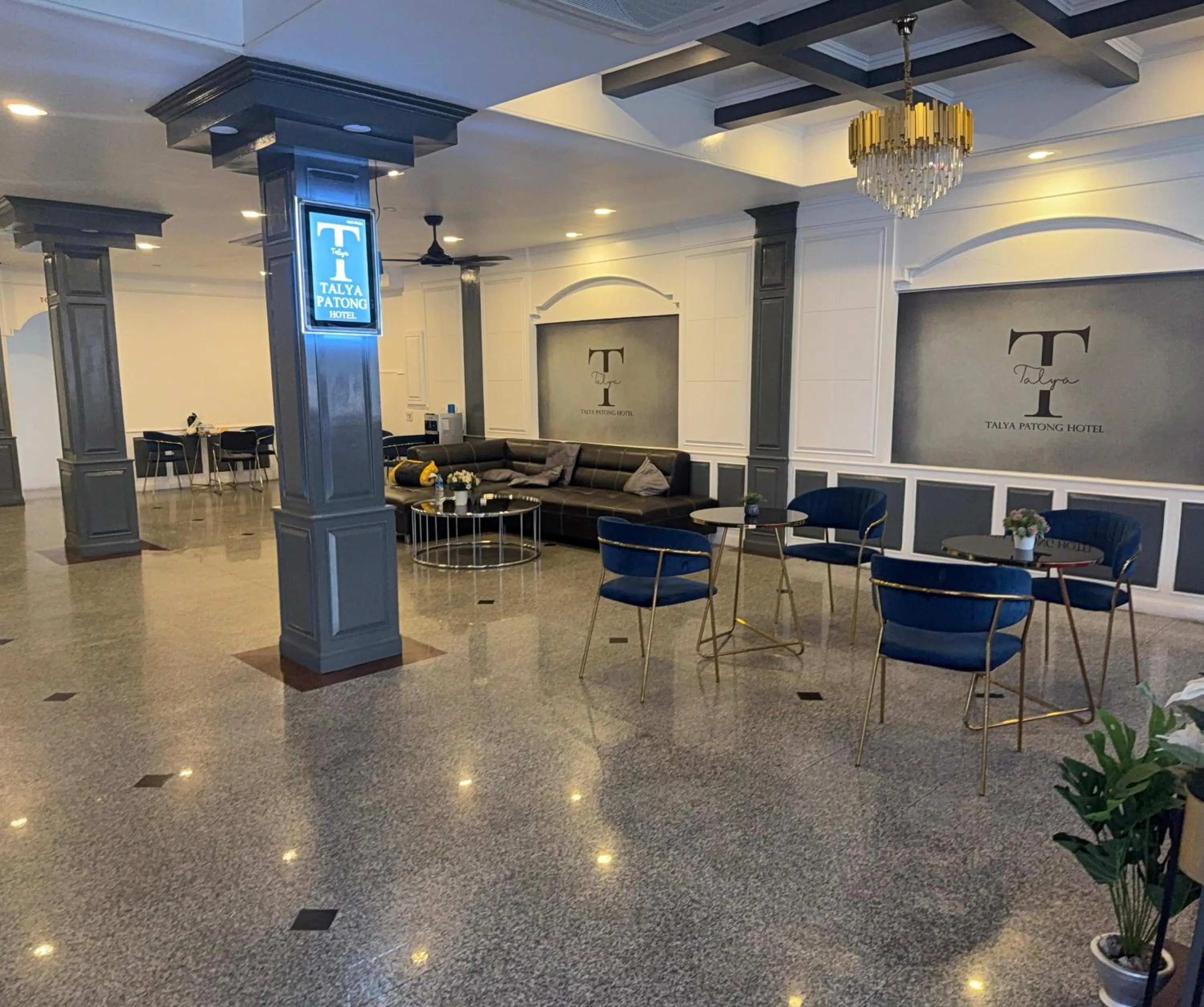 Seating area in Talya Patong Hotel