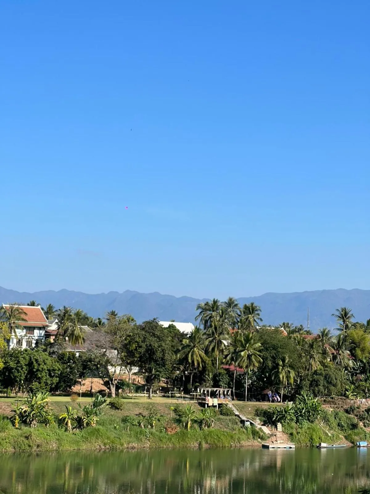Natural landscape in NamKhan Riverside