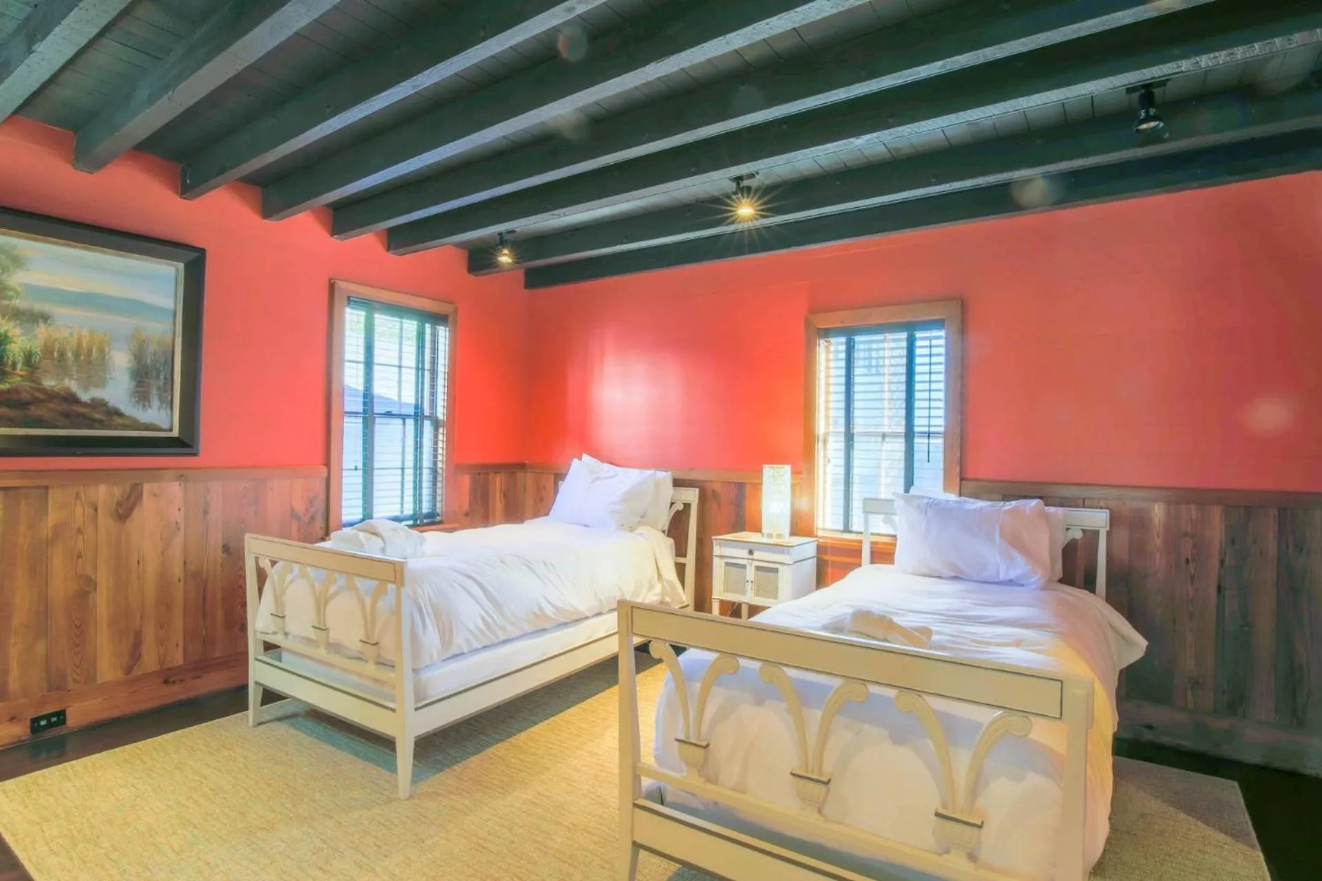 Bed in Liberty Tree House