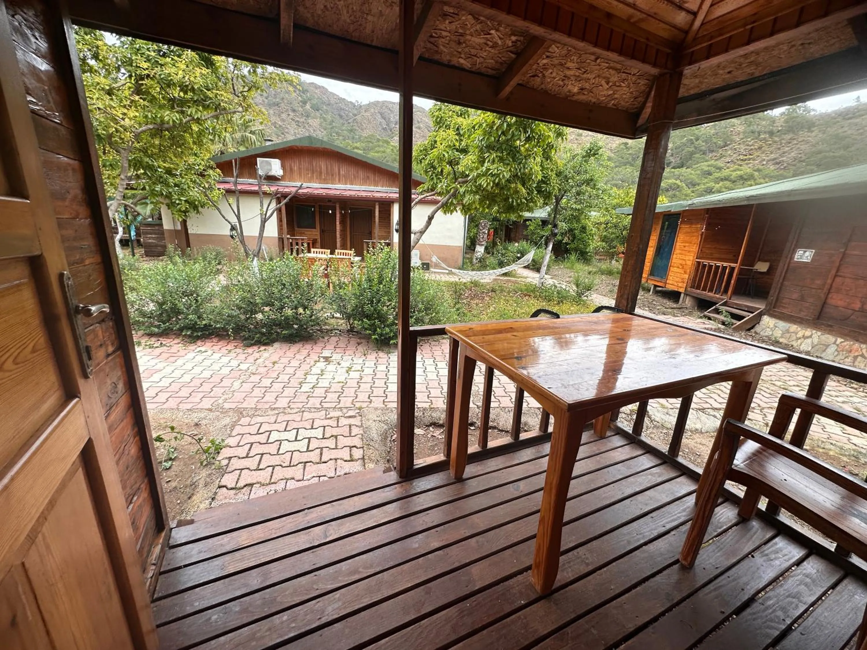Balcony/Terrace in Likya Yanartaş Bungalow