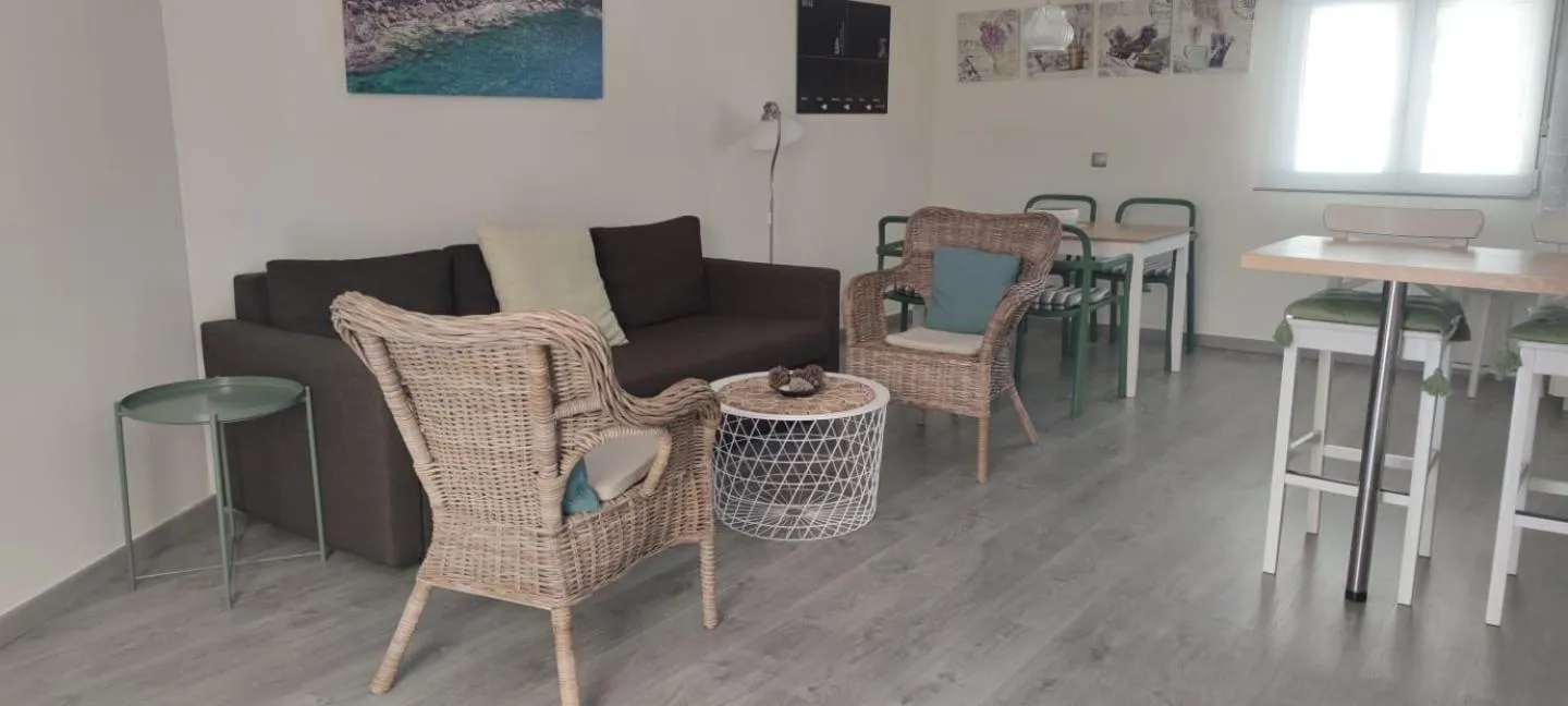 Living room in MR Hotelet de la Raconà & Apartments