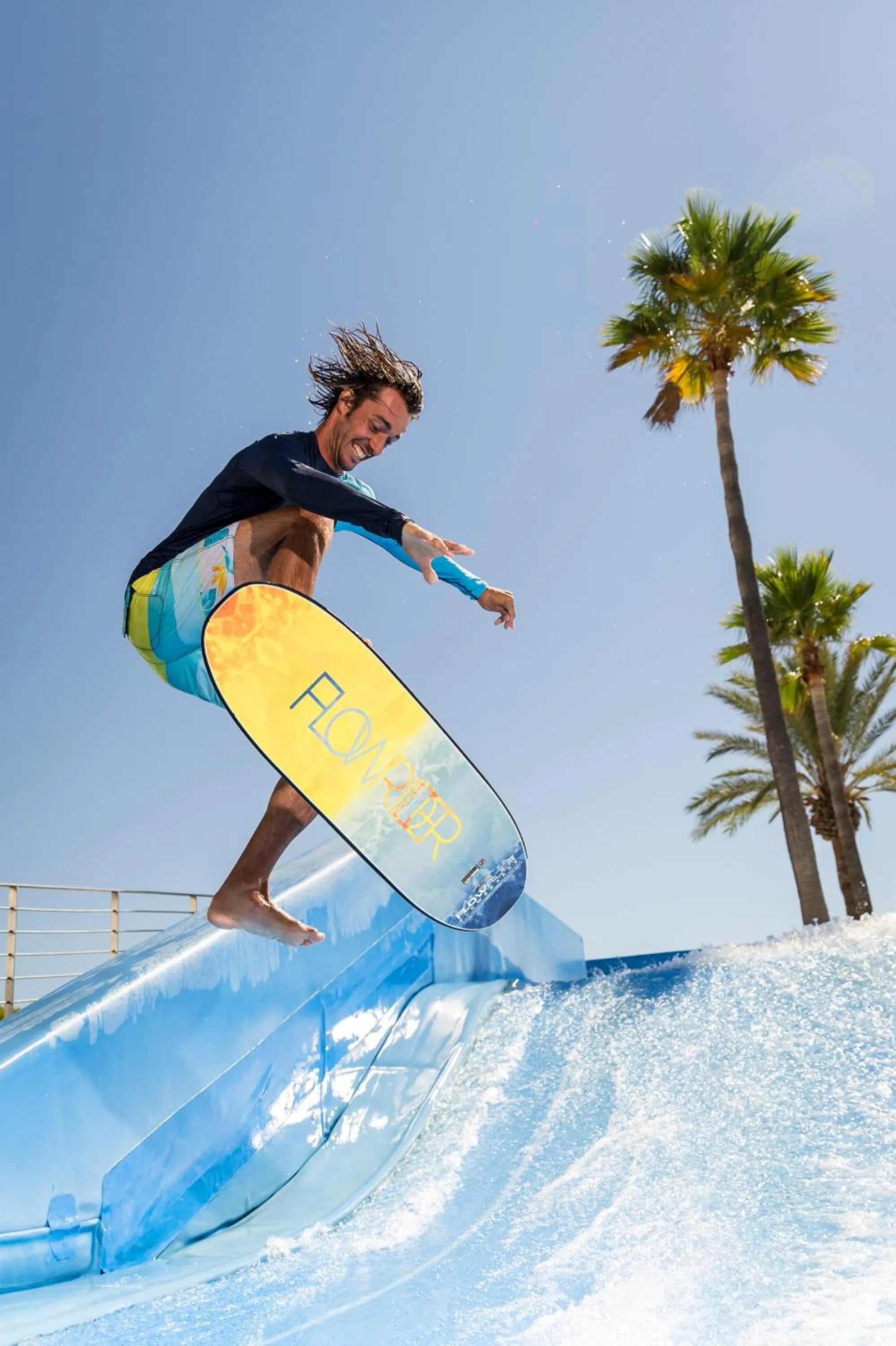 Aqua park in Sol Wave House