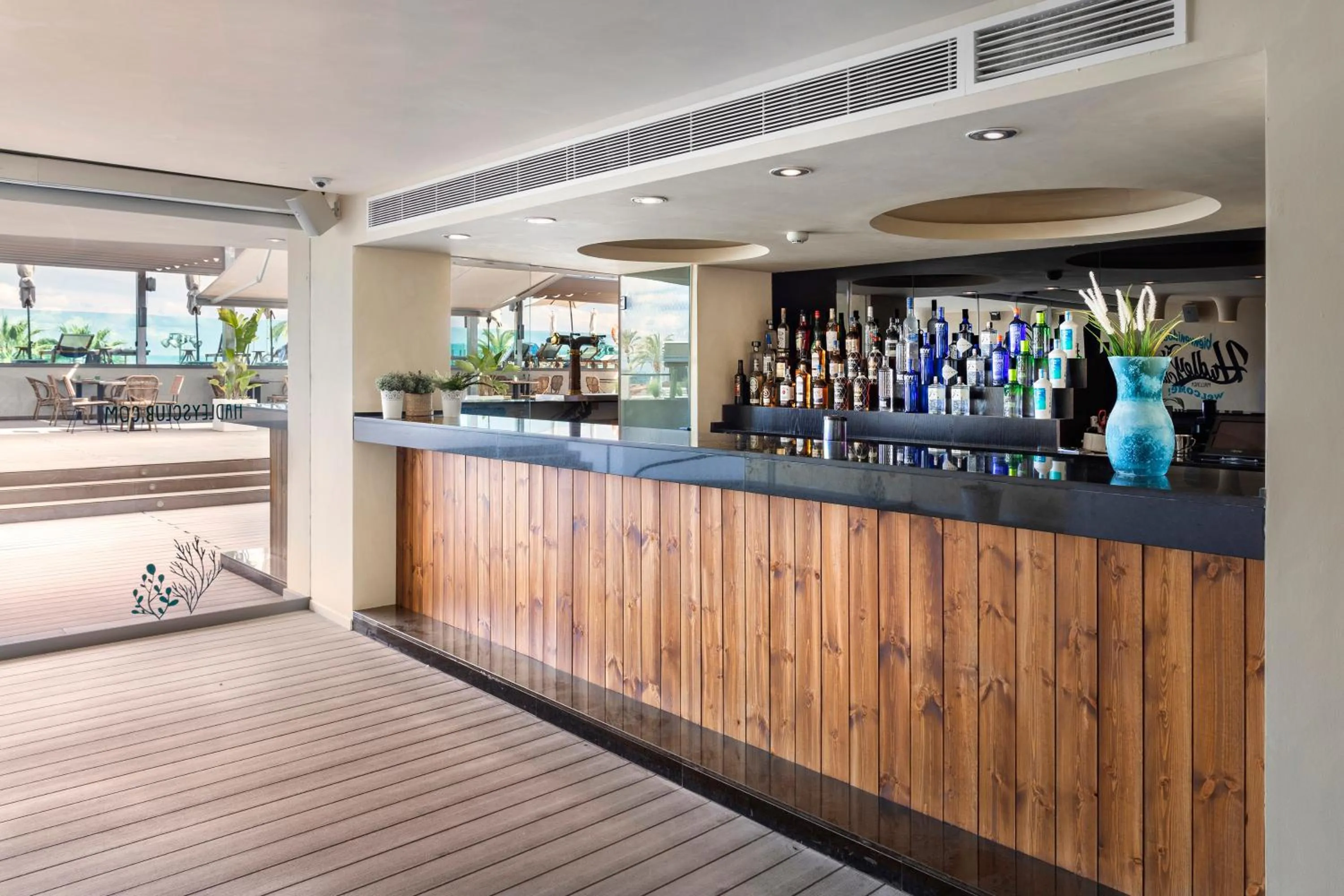 Lounge or bar in Sol Wave House