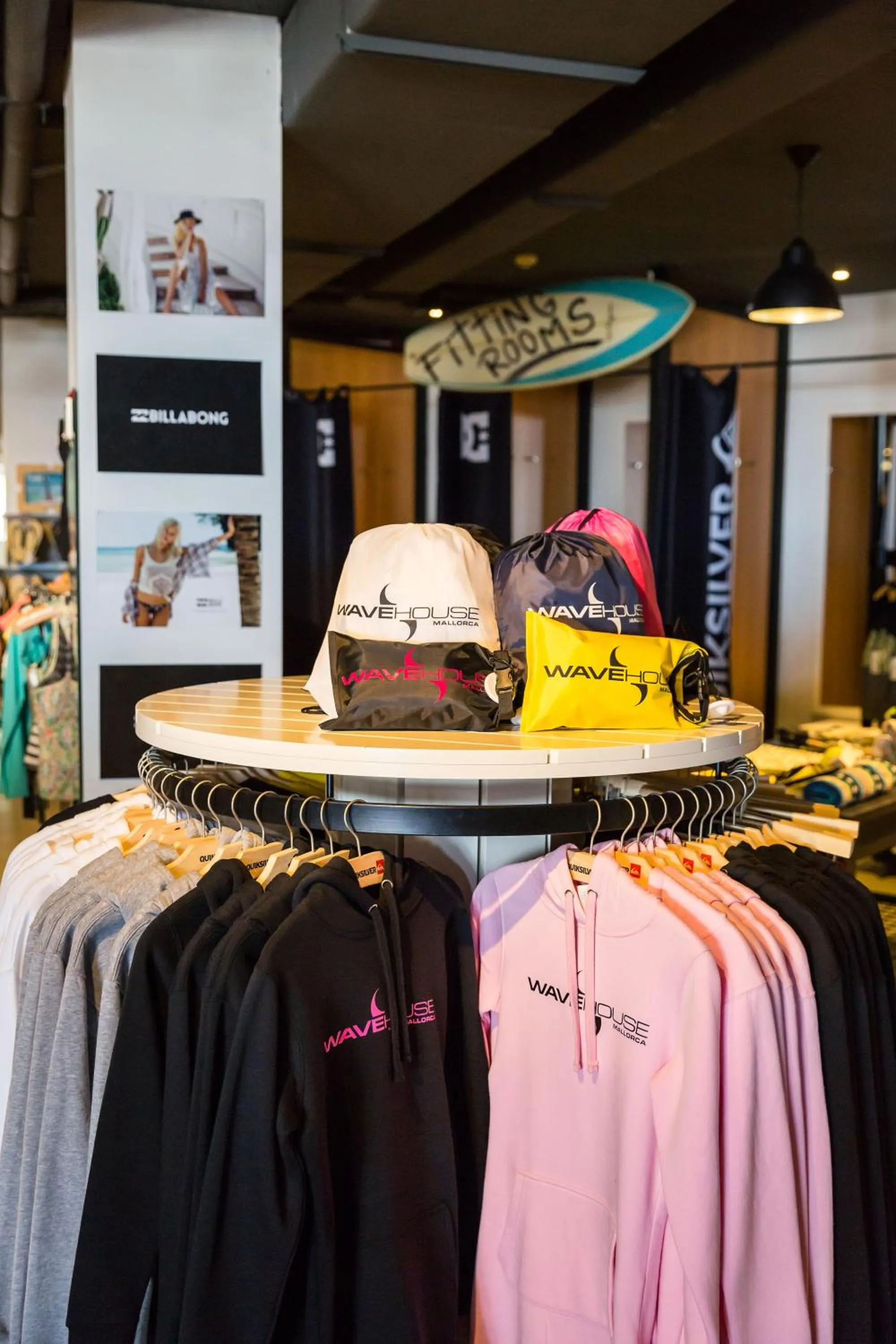 On-site shops in Sol Wave House