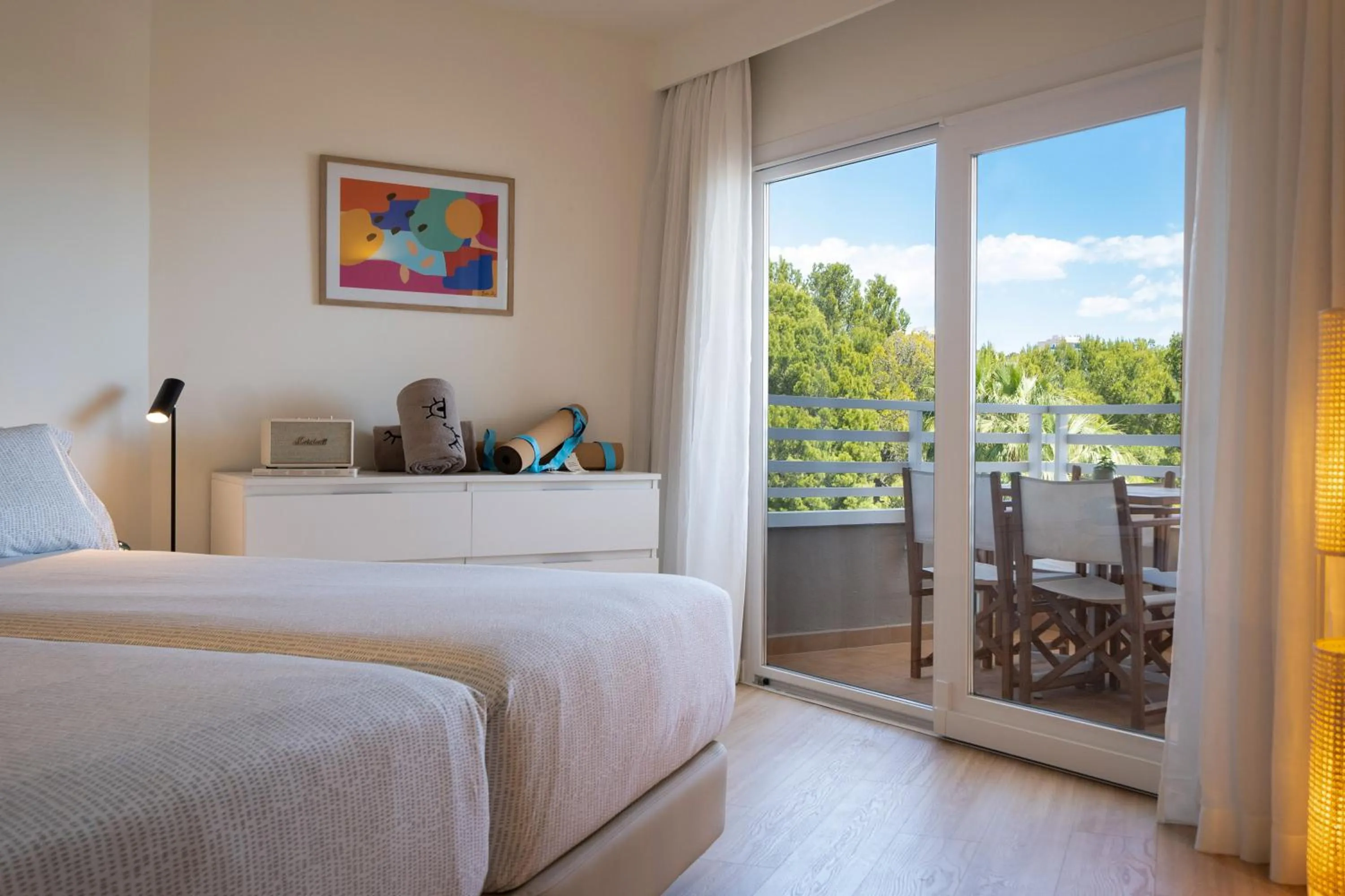 Bed in Sol Wave House