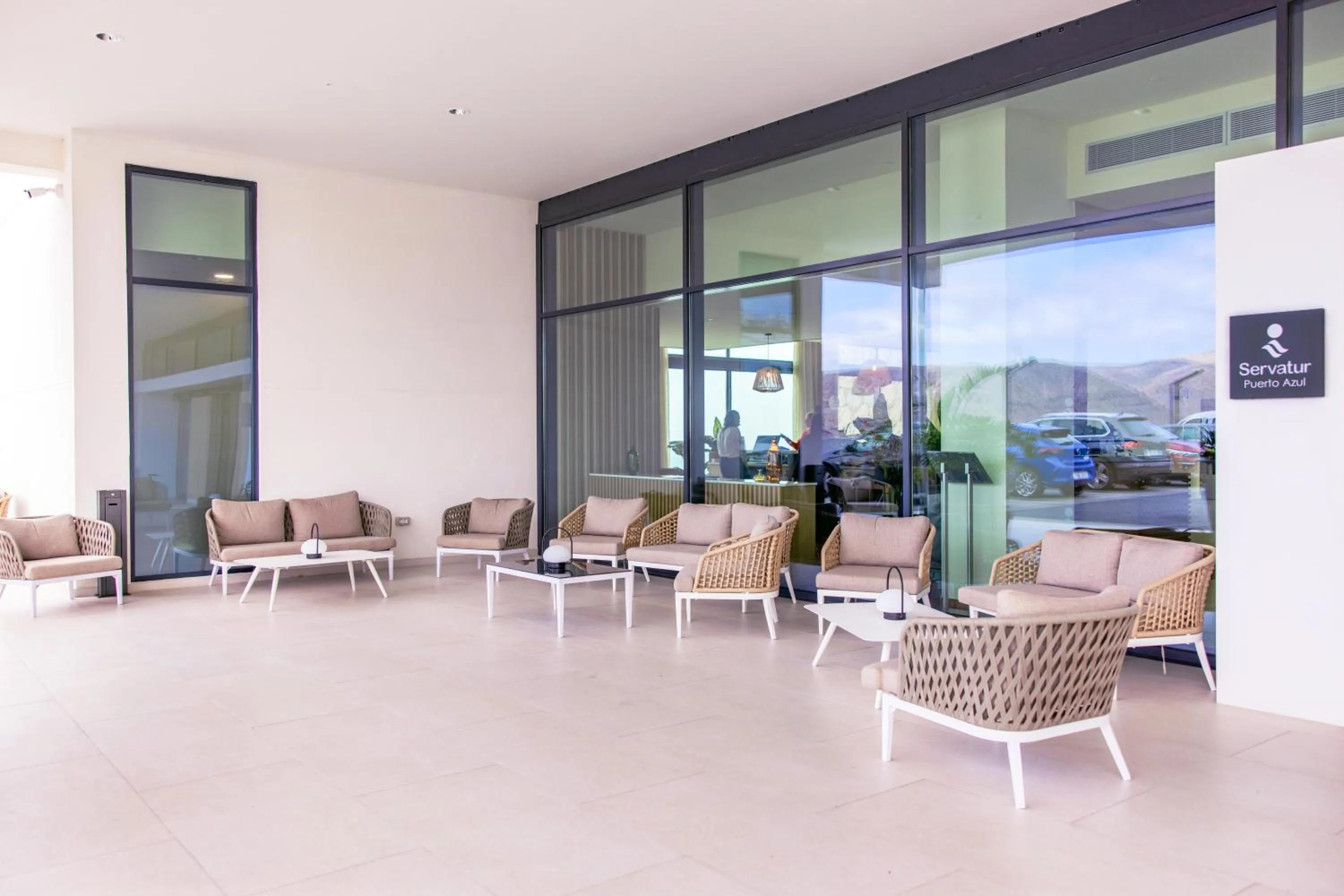 Lobby or reception in Servatur Puerto Azul