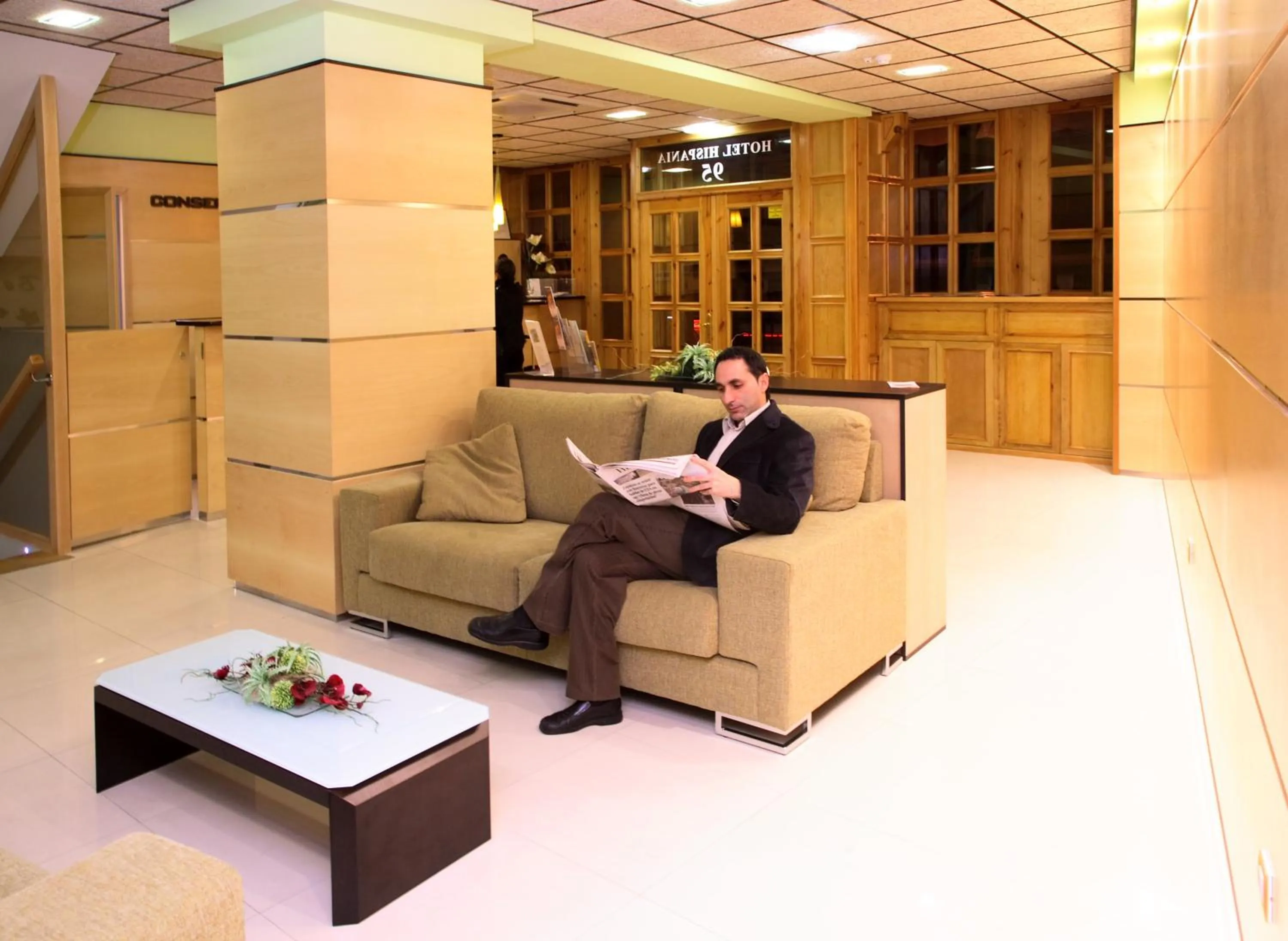 Living room in Hotel Hispania