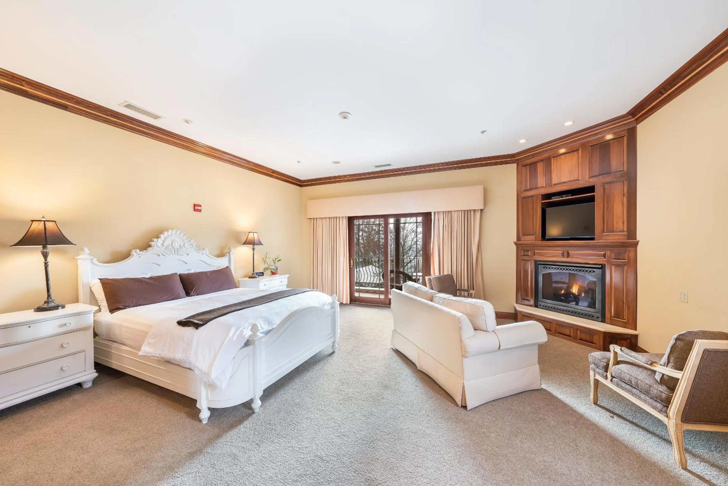 Bed in Stock Farm Inn