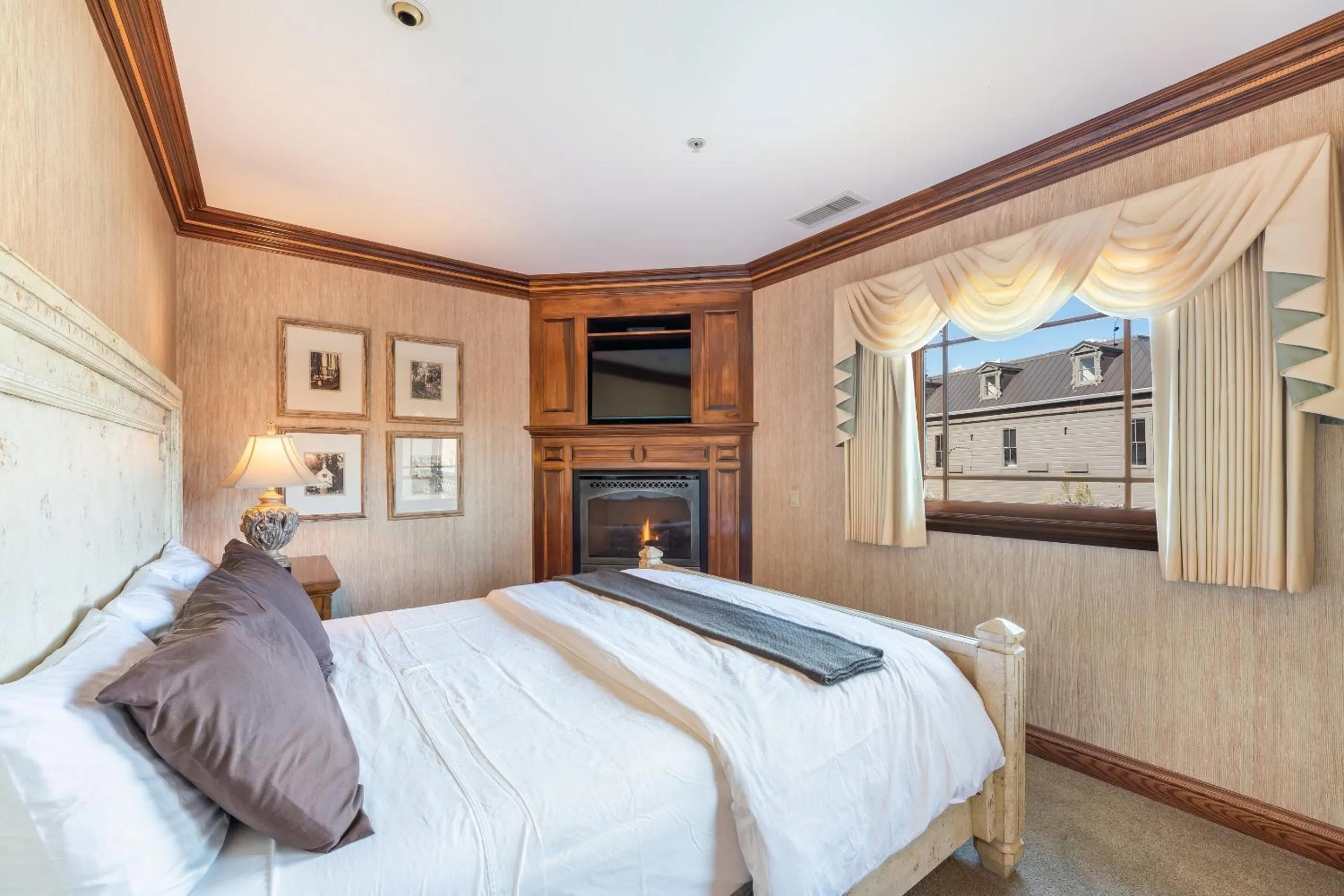 Bed in Stock Farm Inn