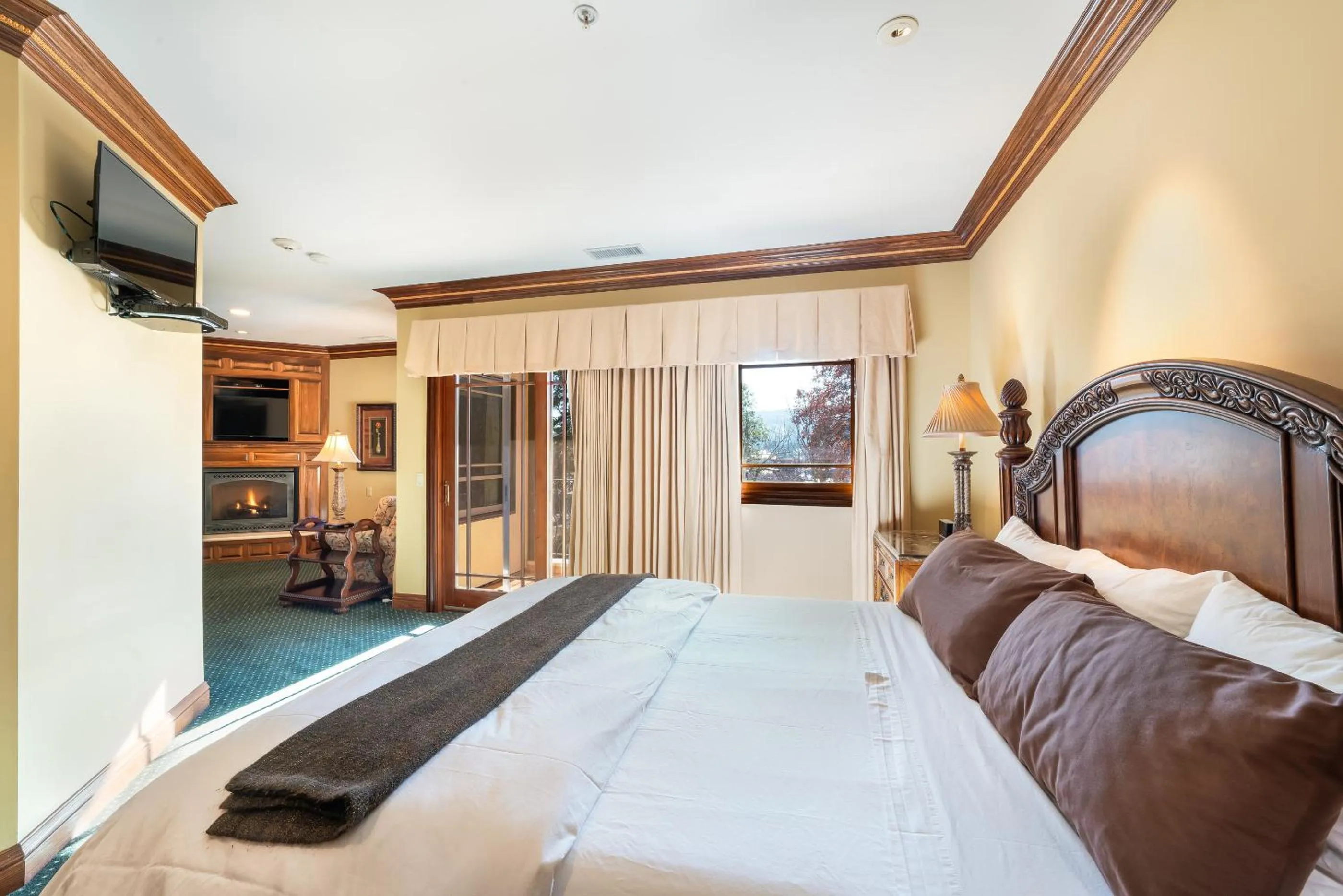 Bed in Stock Farm Inn