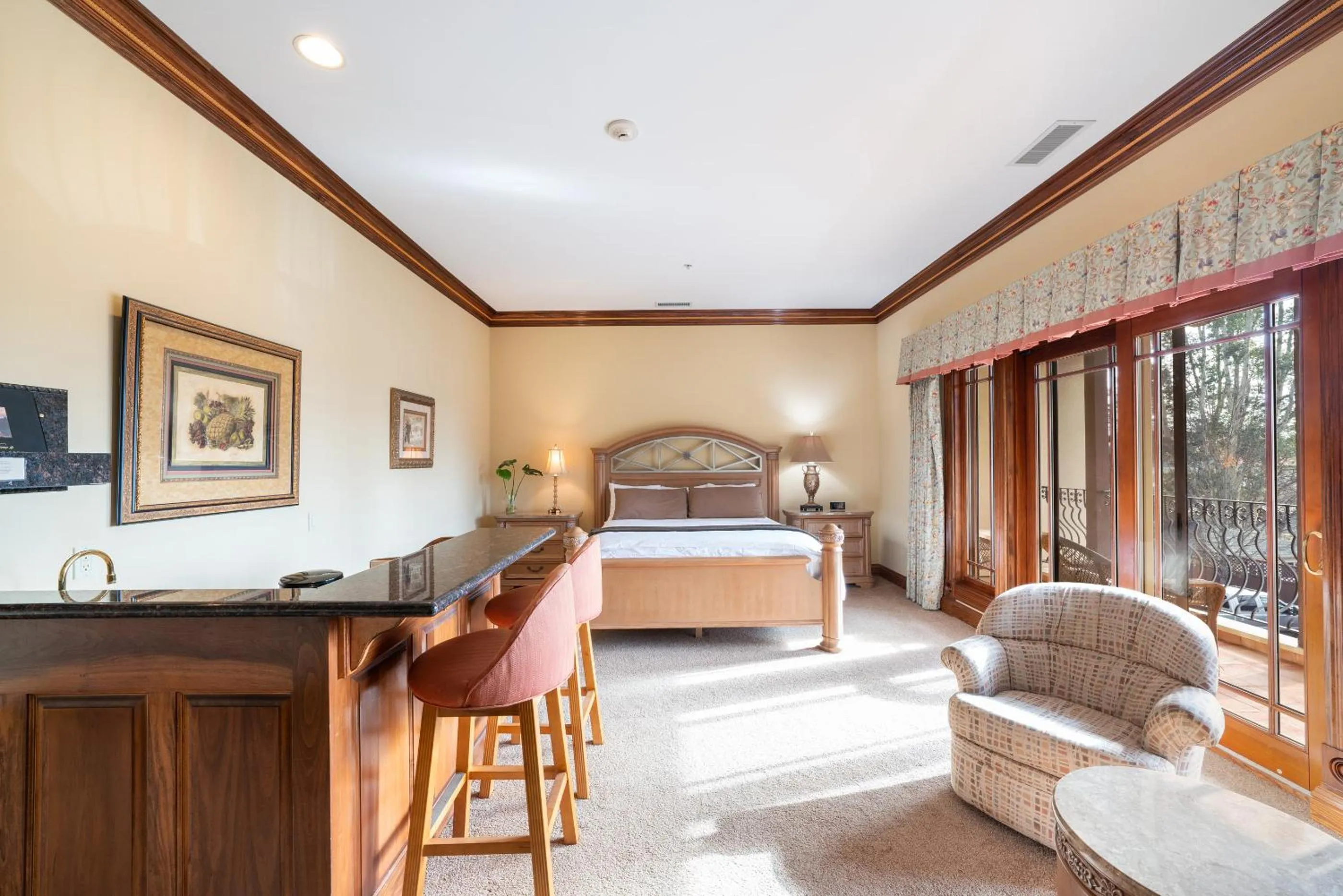 Bed in Stock Farm Inn