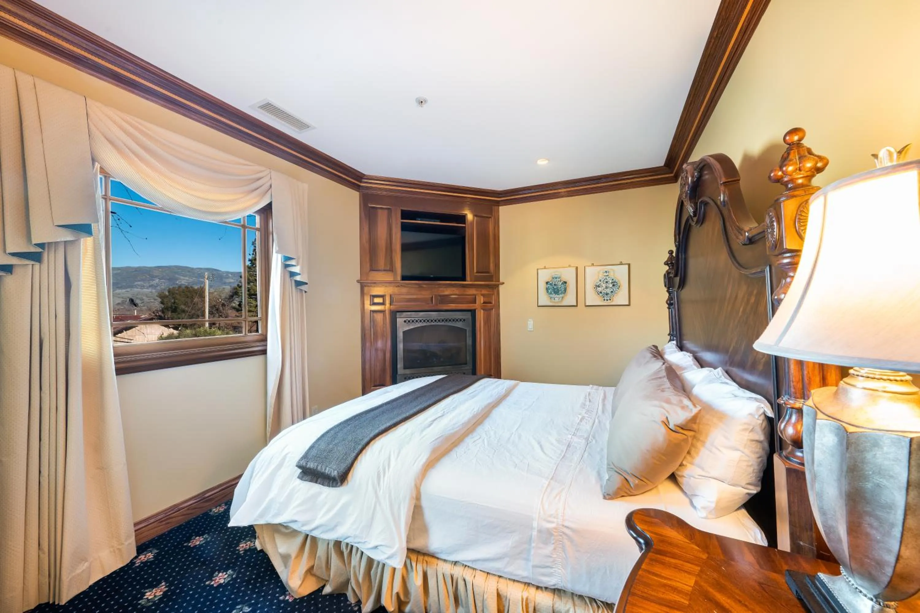 Bed in Stock Farm Inn