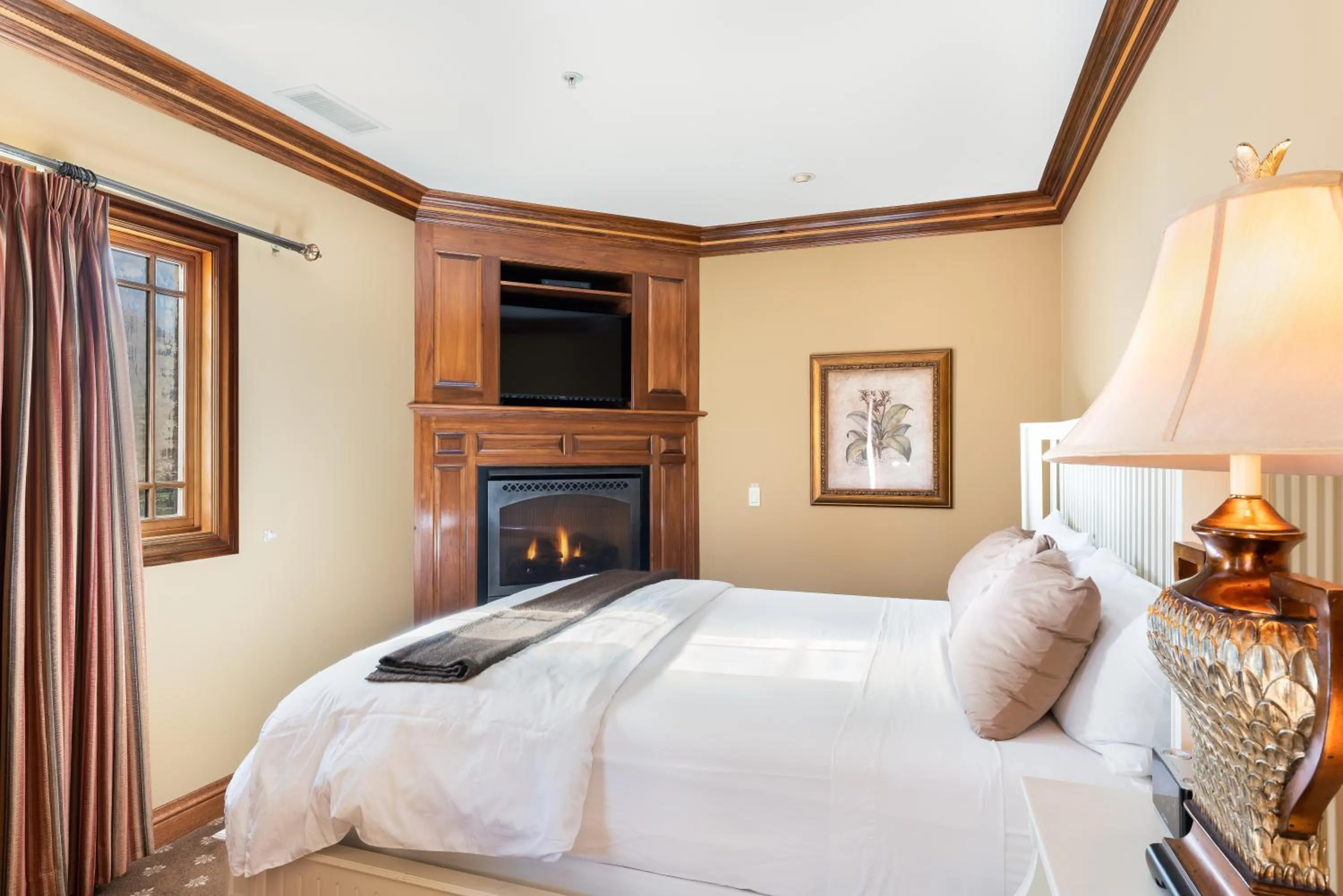 Bed in Stock Farm Inn