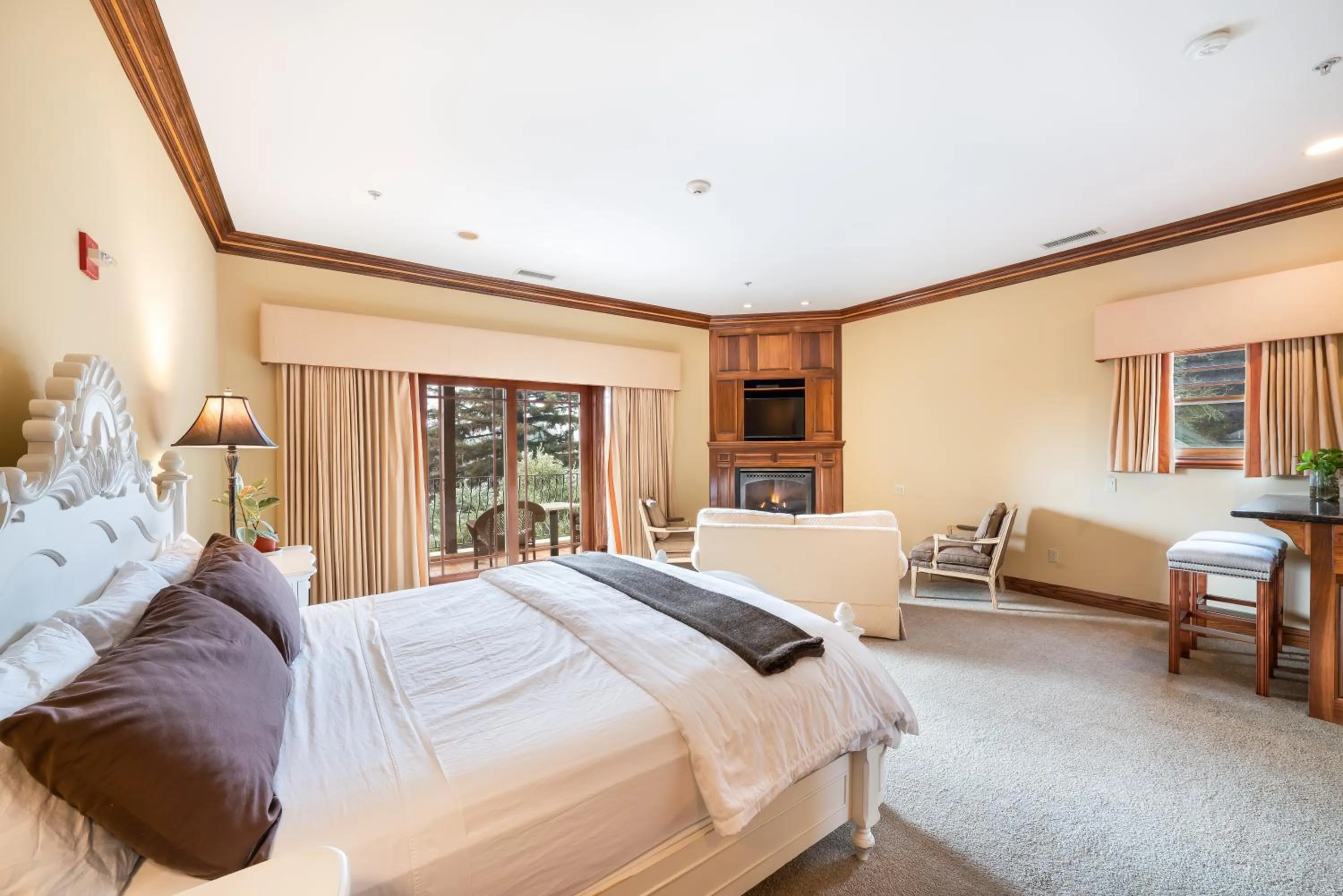 Bed in Stock Farm Inn