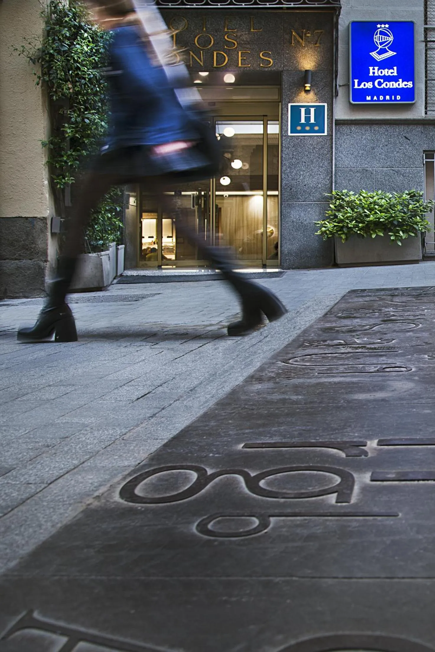 Facade/entrance in Hospedium Hotel Los Condes