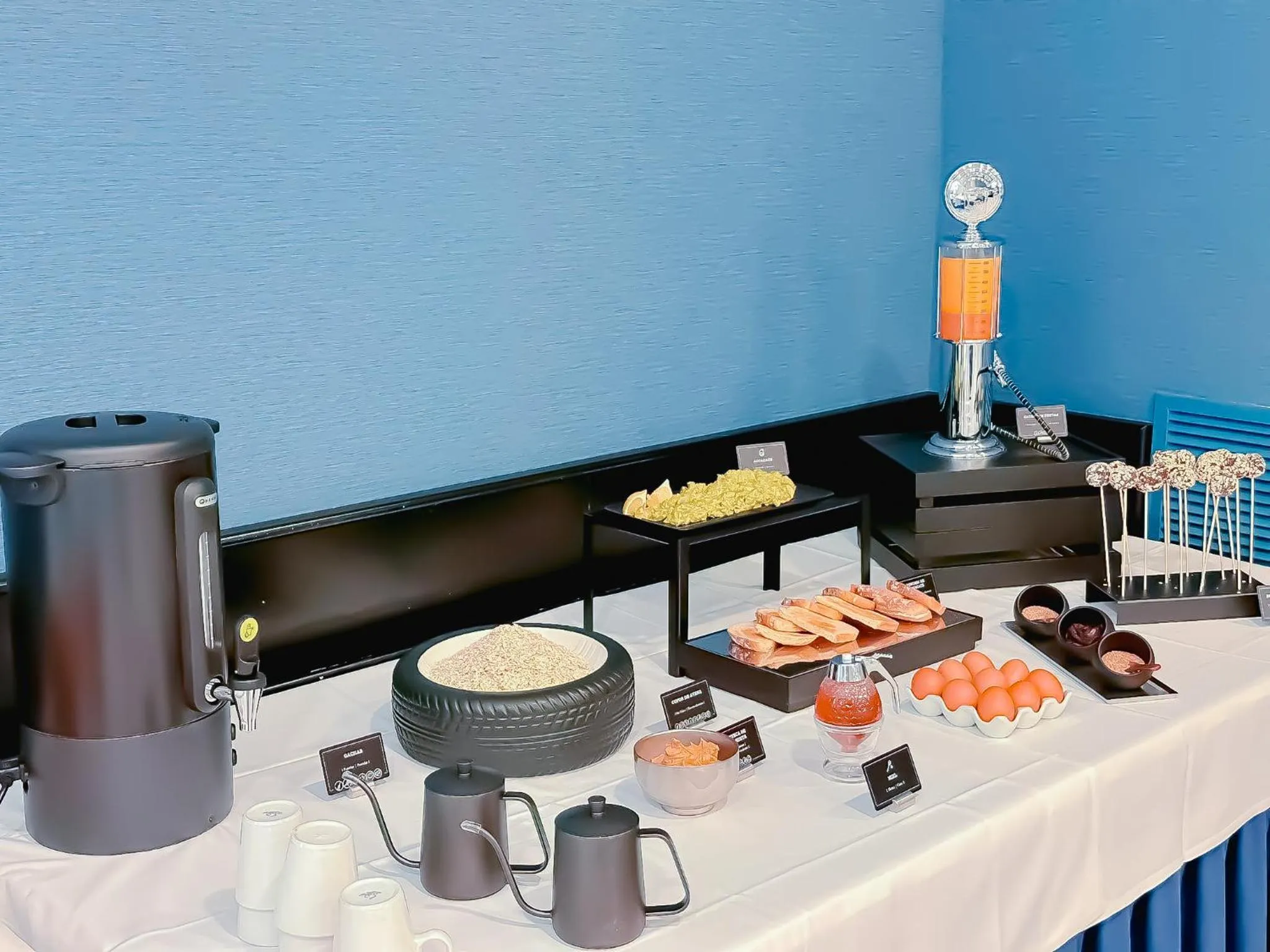 Buffet breakfast in Hotel Ciudad de Alcañiz