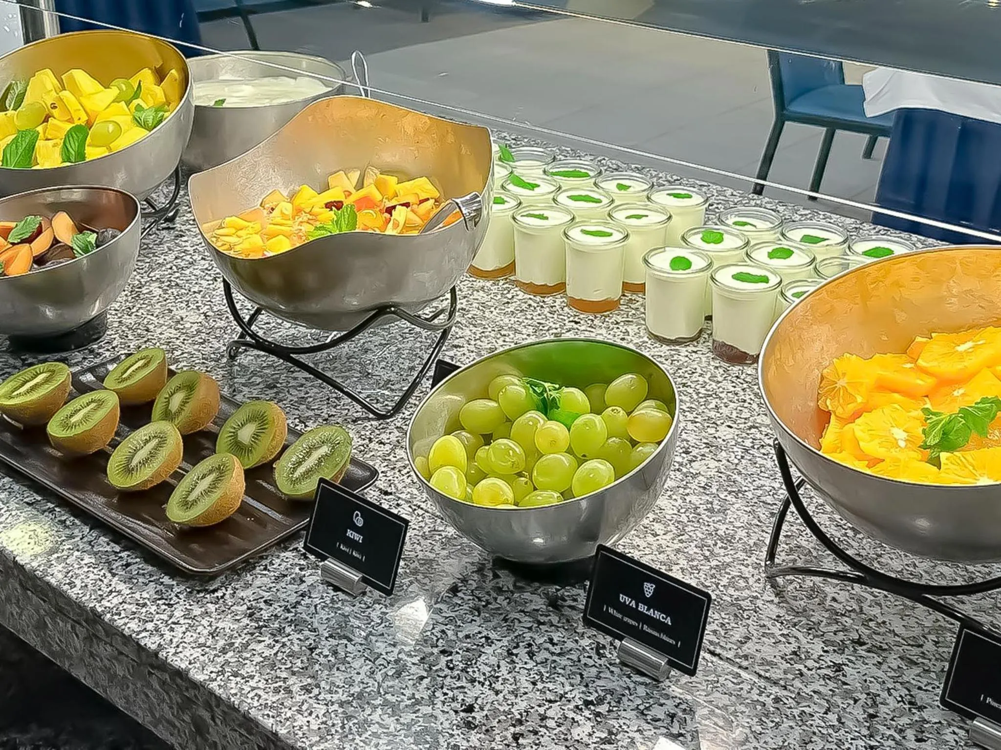 Buffet breakfast in Hotel Ciudad de Alcañiz