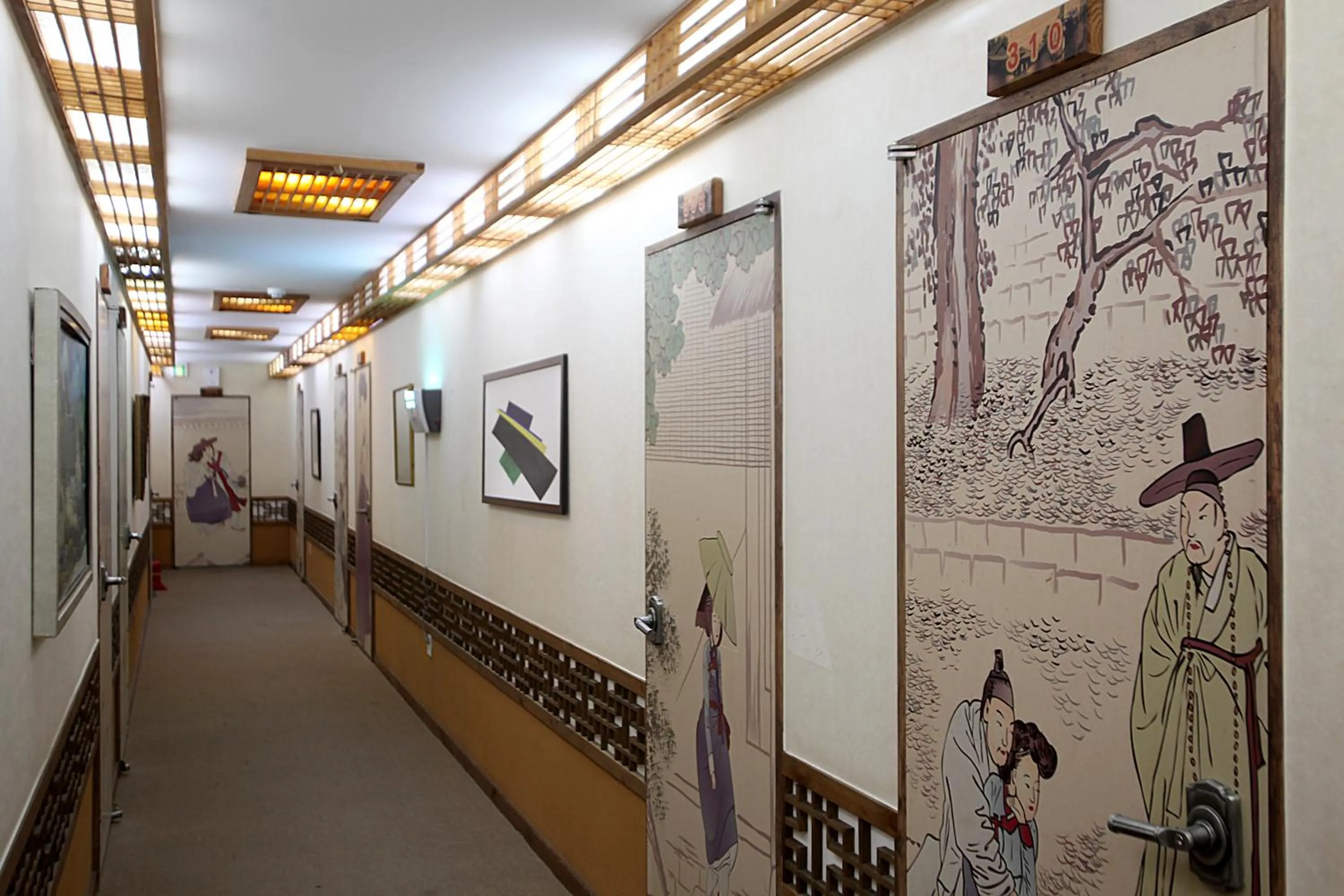 Area and facilities in Jeonju Hanok Taejogung Hotel