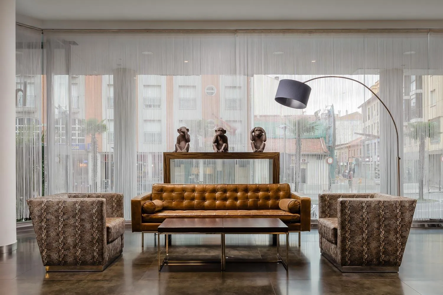 Lobby or reception in Hotel Asset Torrejón