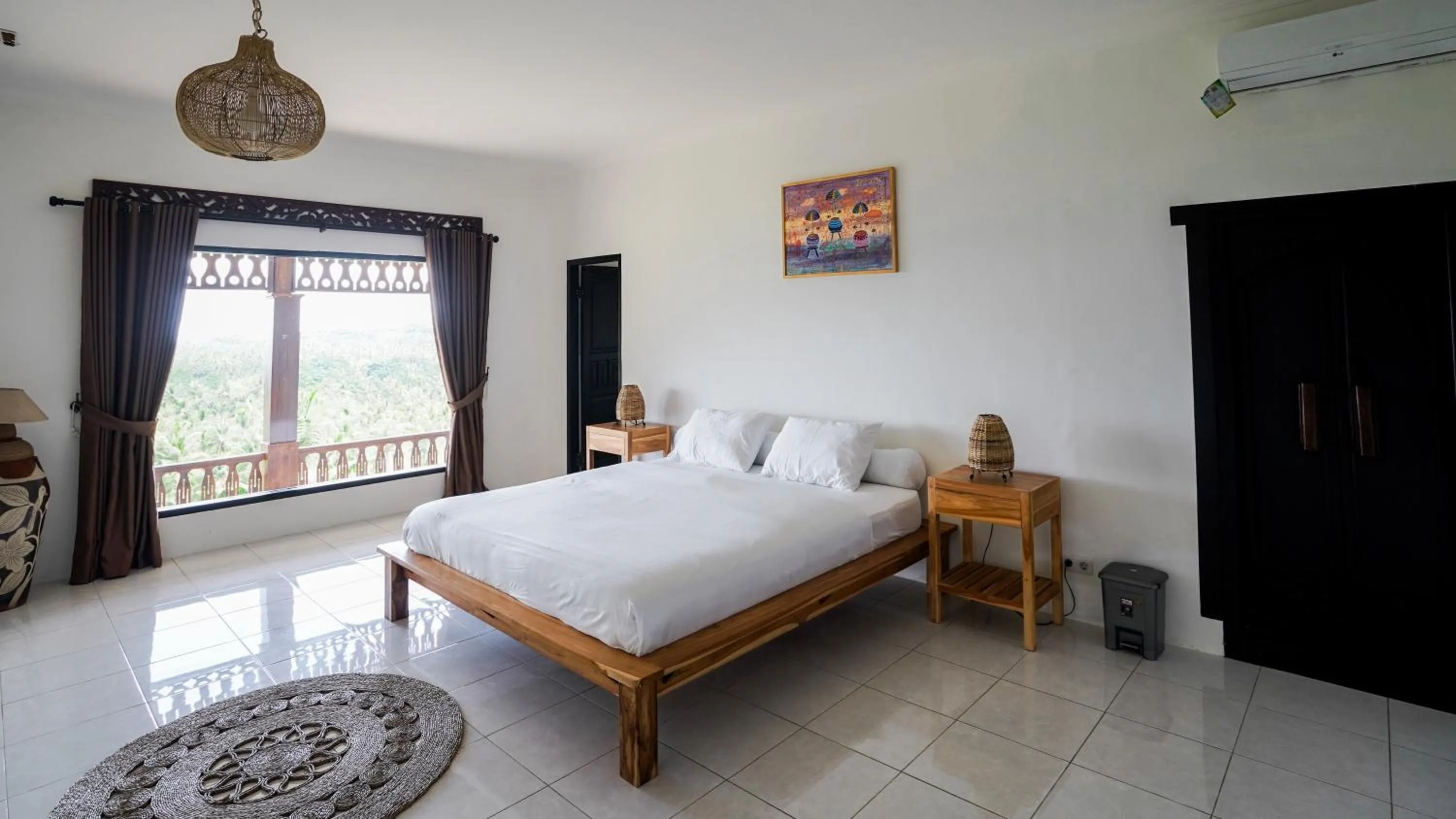 Bedroom, Bed in The Lavana Villa Lombok Sunset