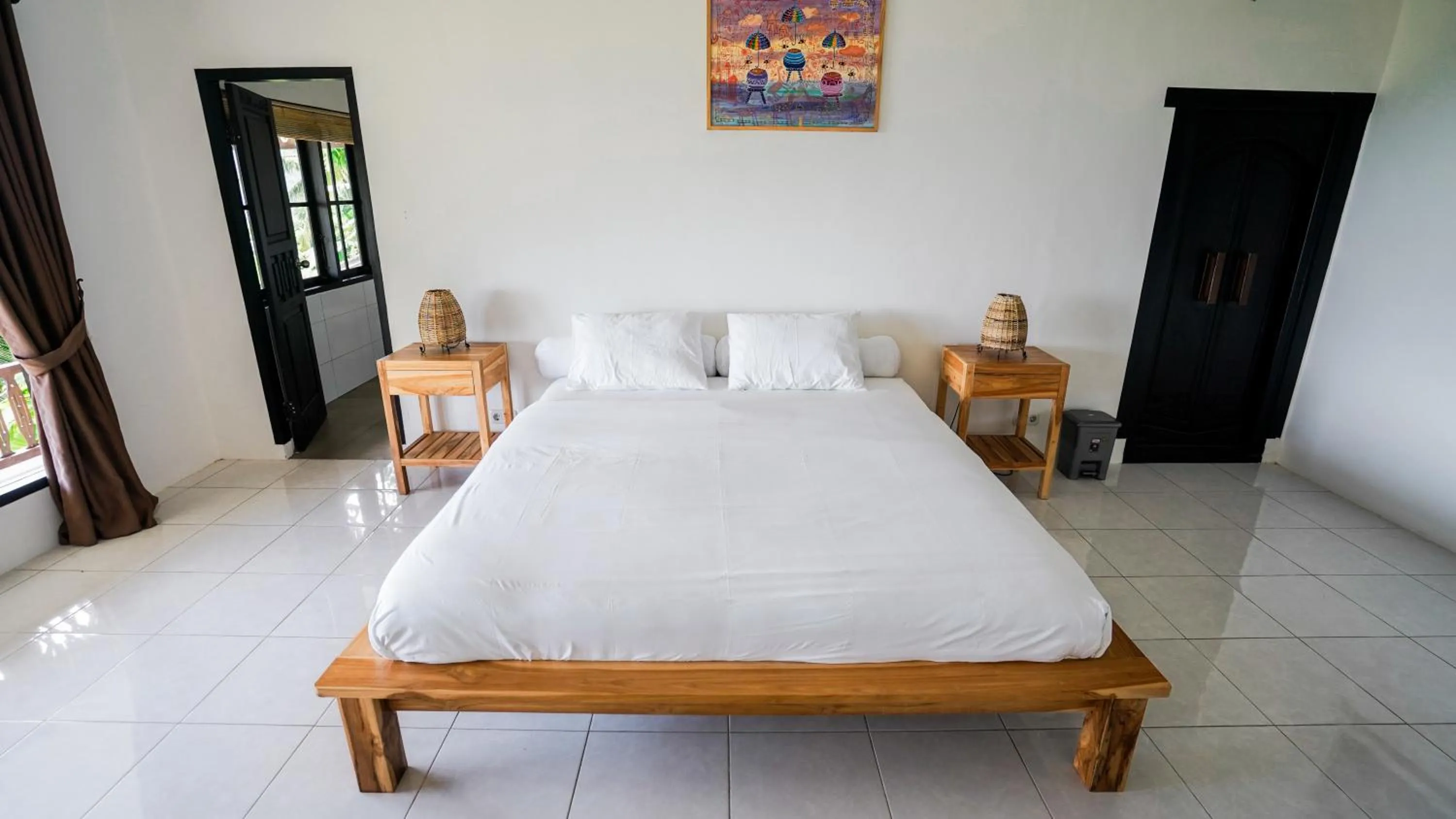 Bedroom, Bed in The Lavana Villa Lombok Sunset