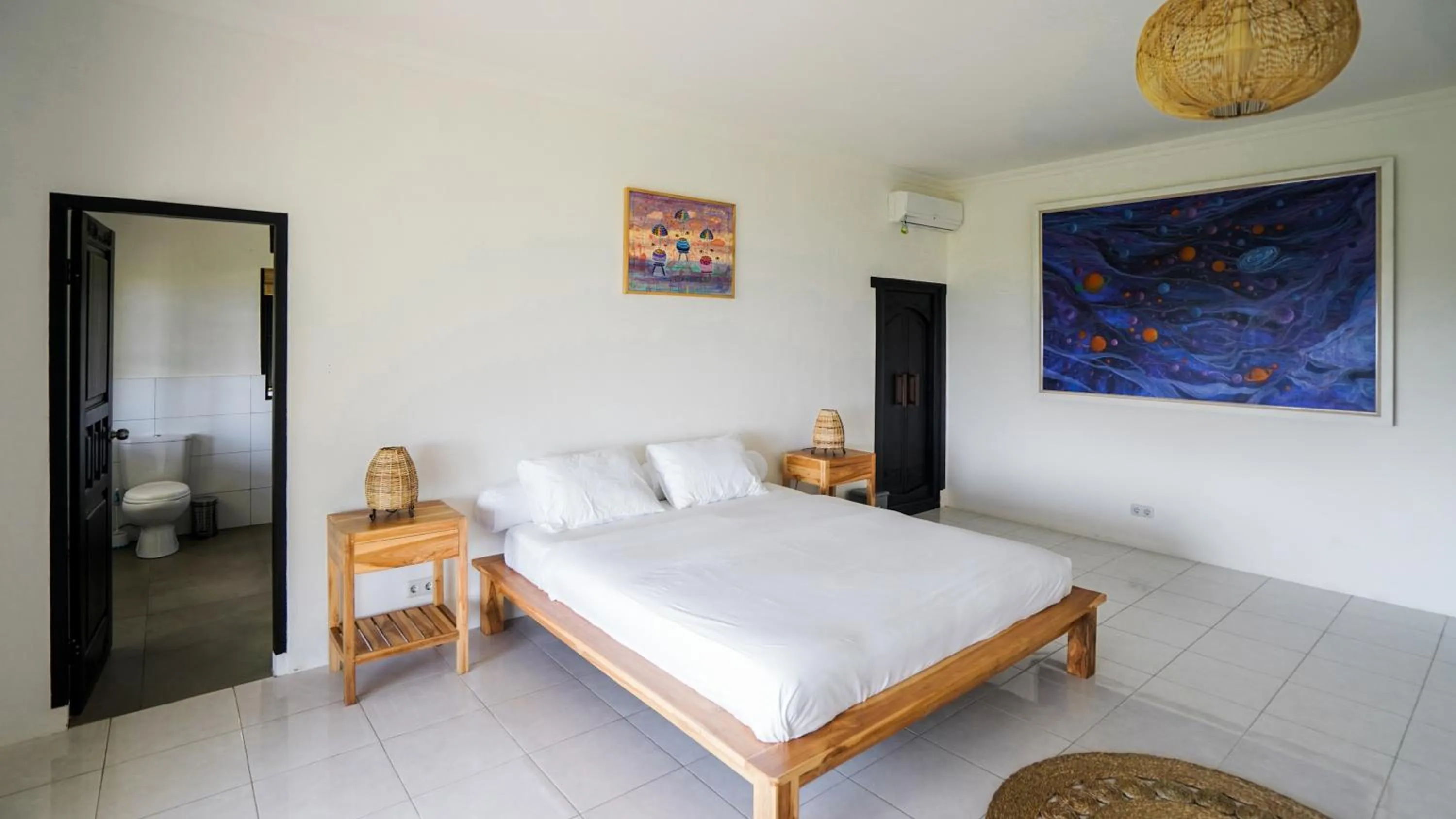 Bedroom, Bed in The Lavana Villa Lombok Sunset