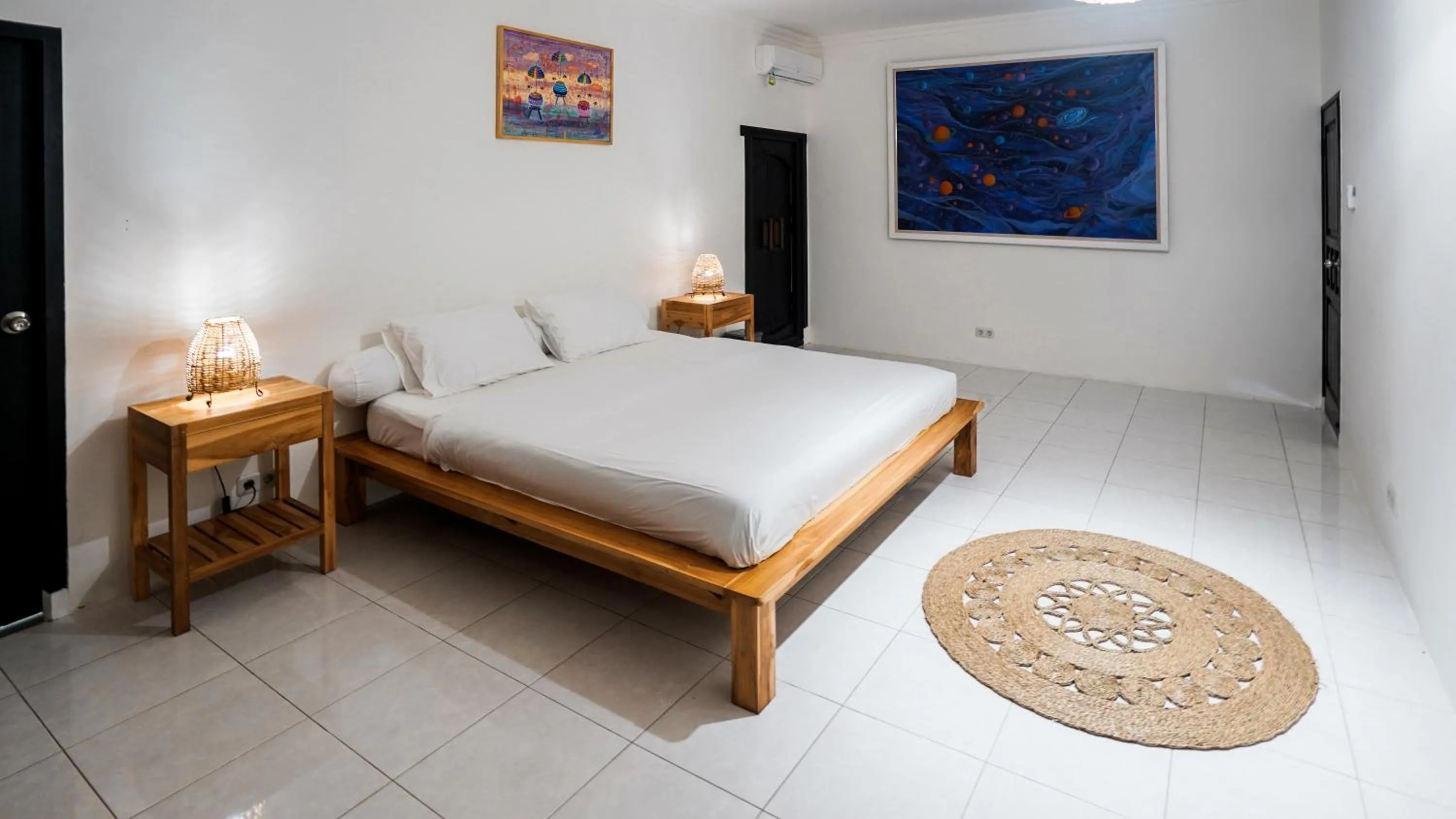 Bedroom, Bed in The Lavana Villa Lombok Sunset