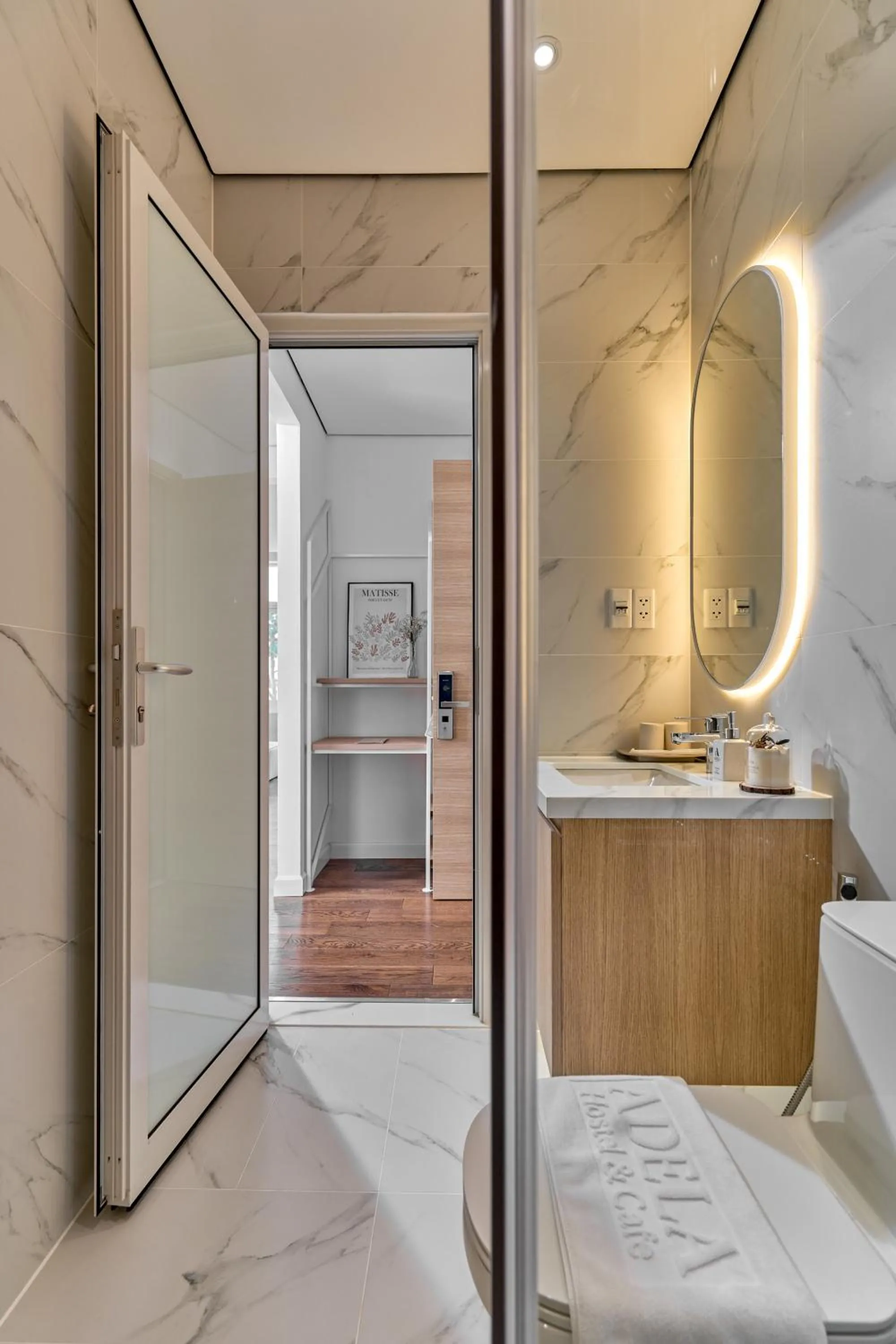 Bathroom in Adela Hotel Dalat