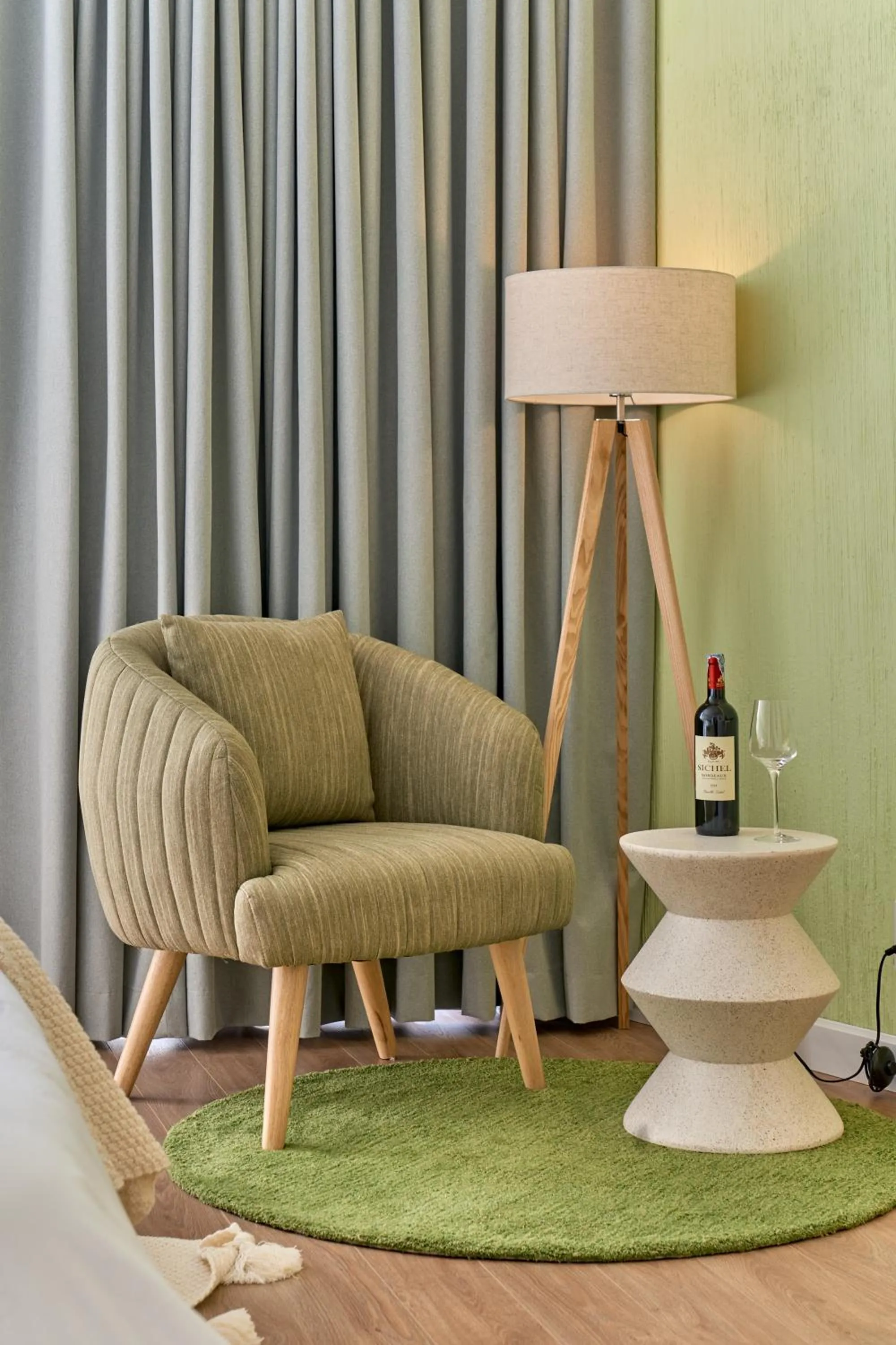 Seating area in Adela Hotel Dalat