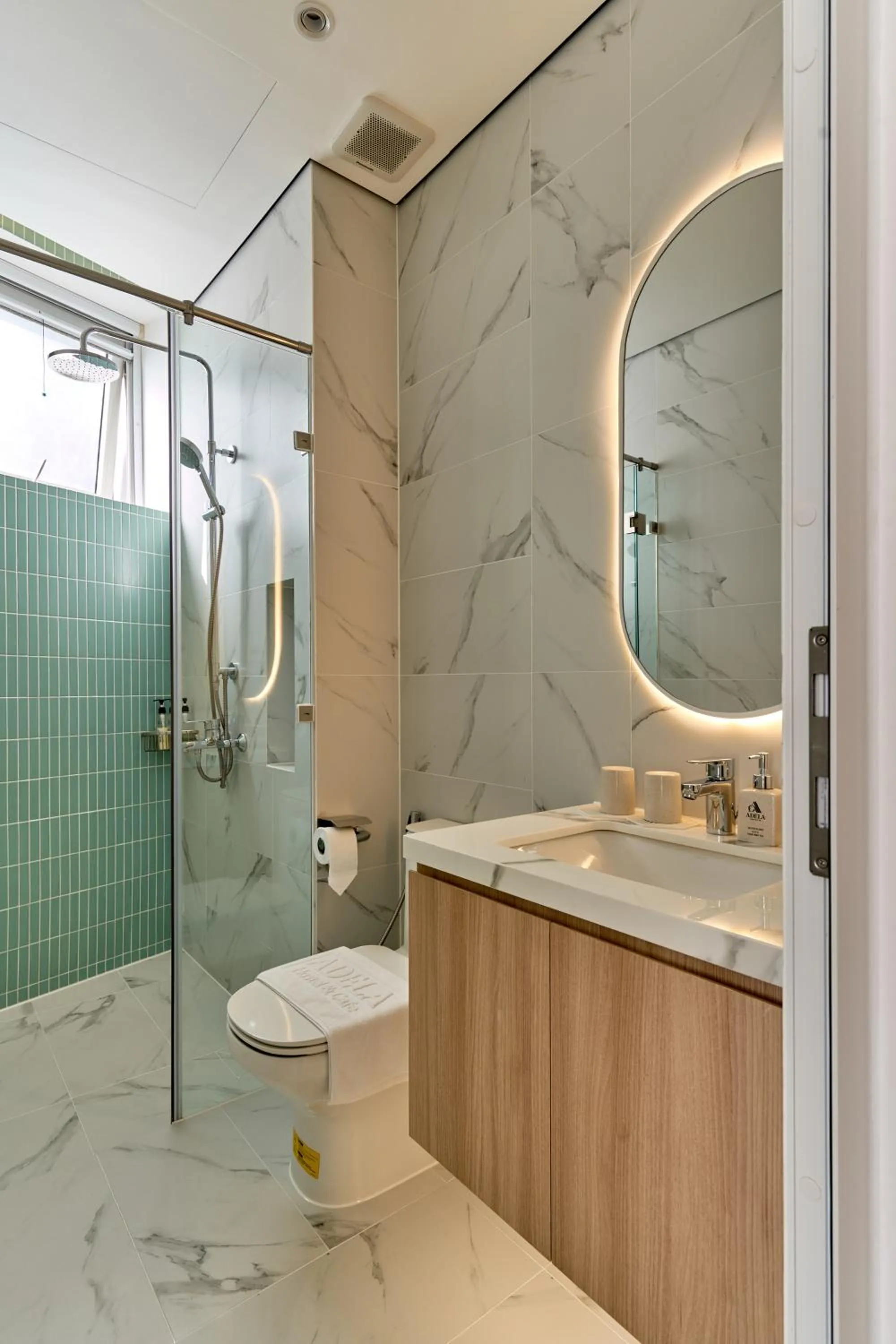 Toilet in Adela Hotel Dalat