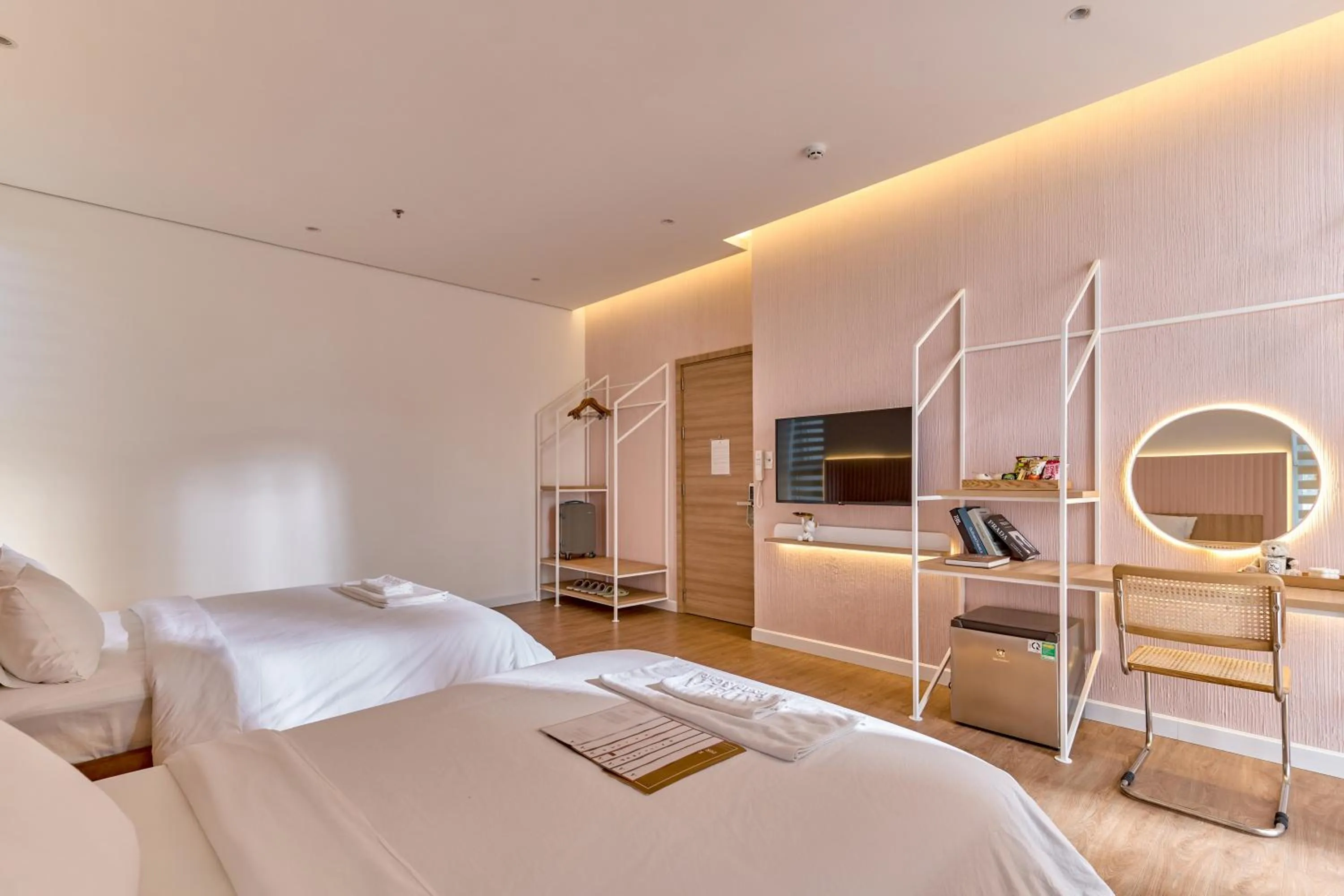 TV and multimedia, Bed in Adela Hotel Dalat