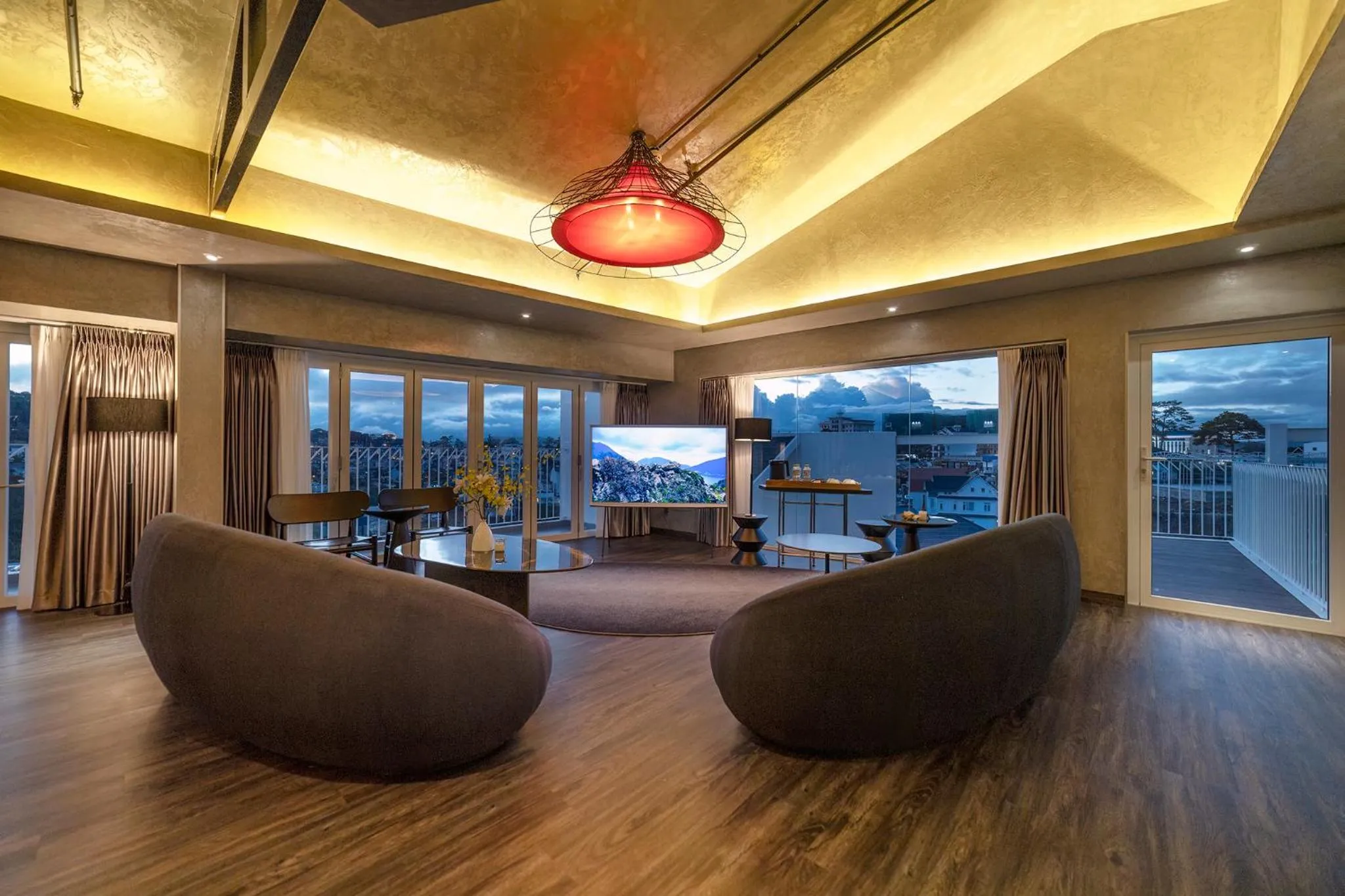 Living room in Adela Hotel Dalat