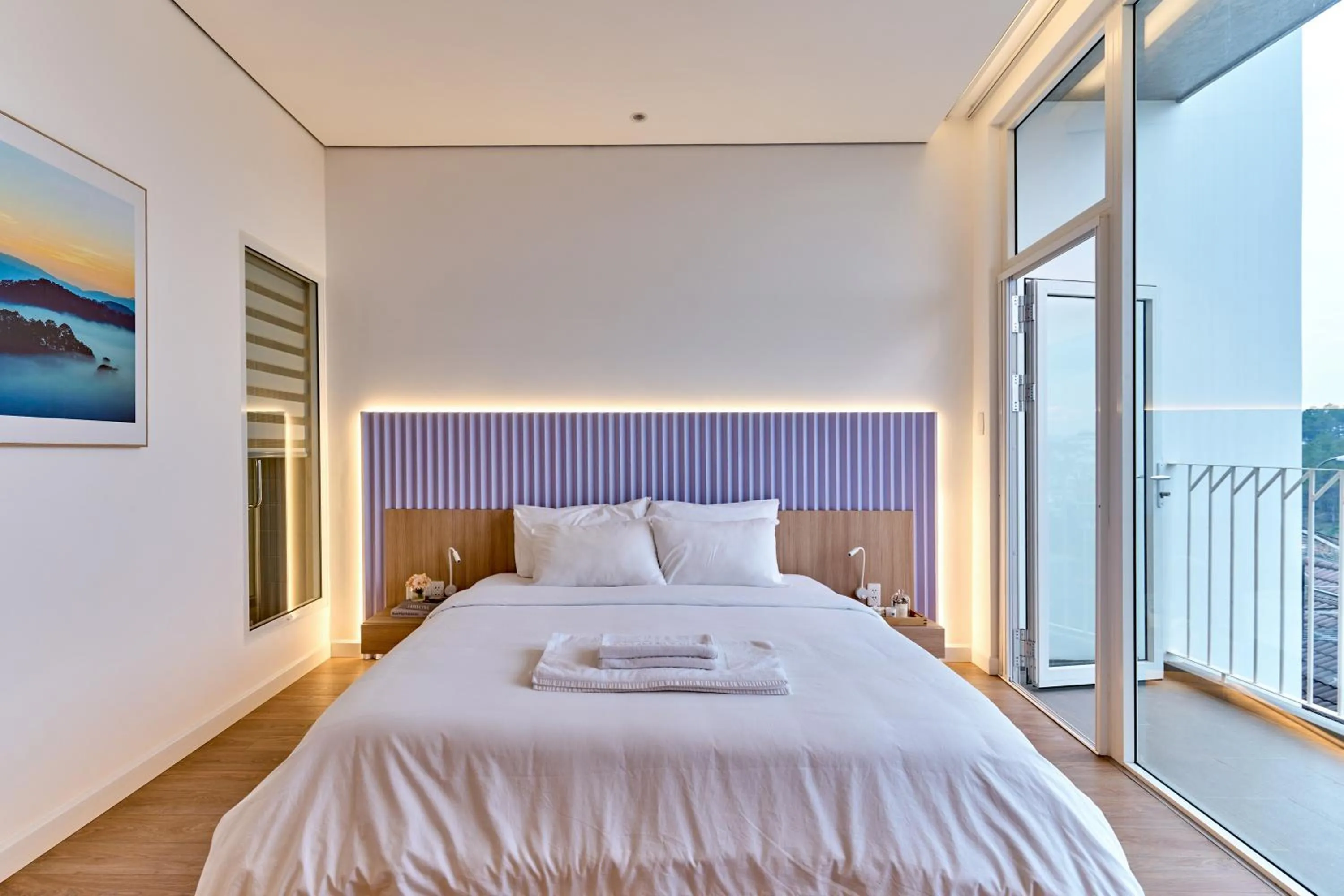 Bed in Adela Hotel Dalat