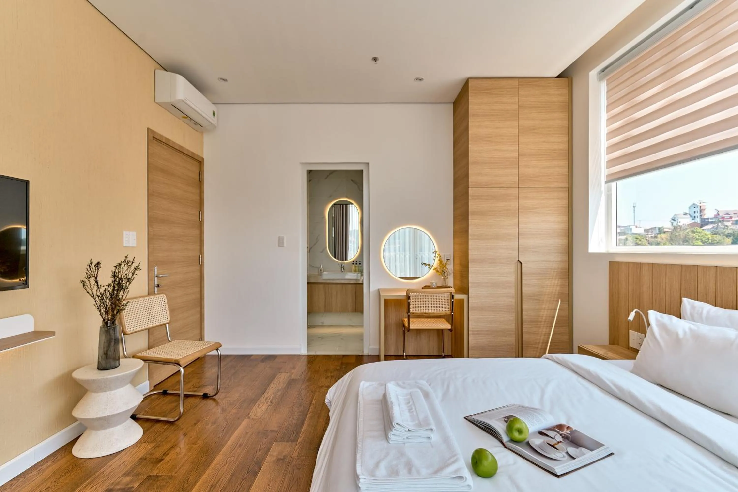 Shower, Bed in Adela Hotel Dalat