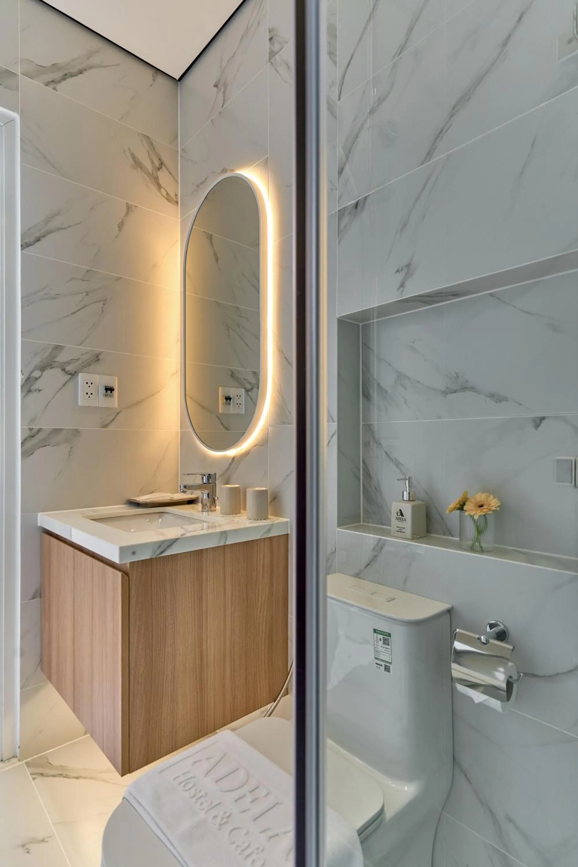 Bathroom in Adela Hotel Dalat