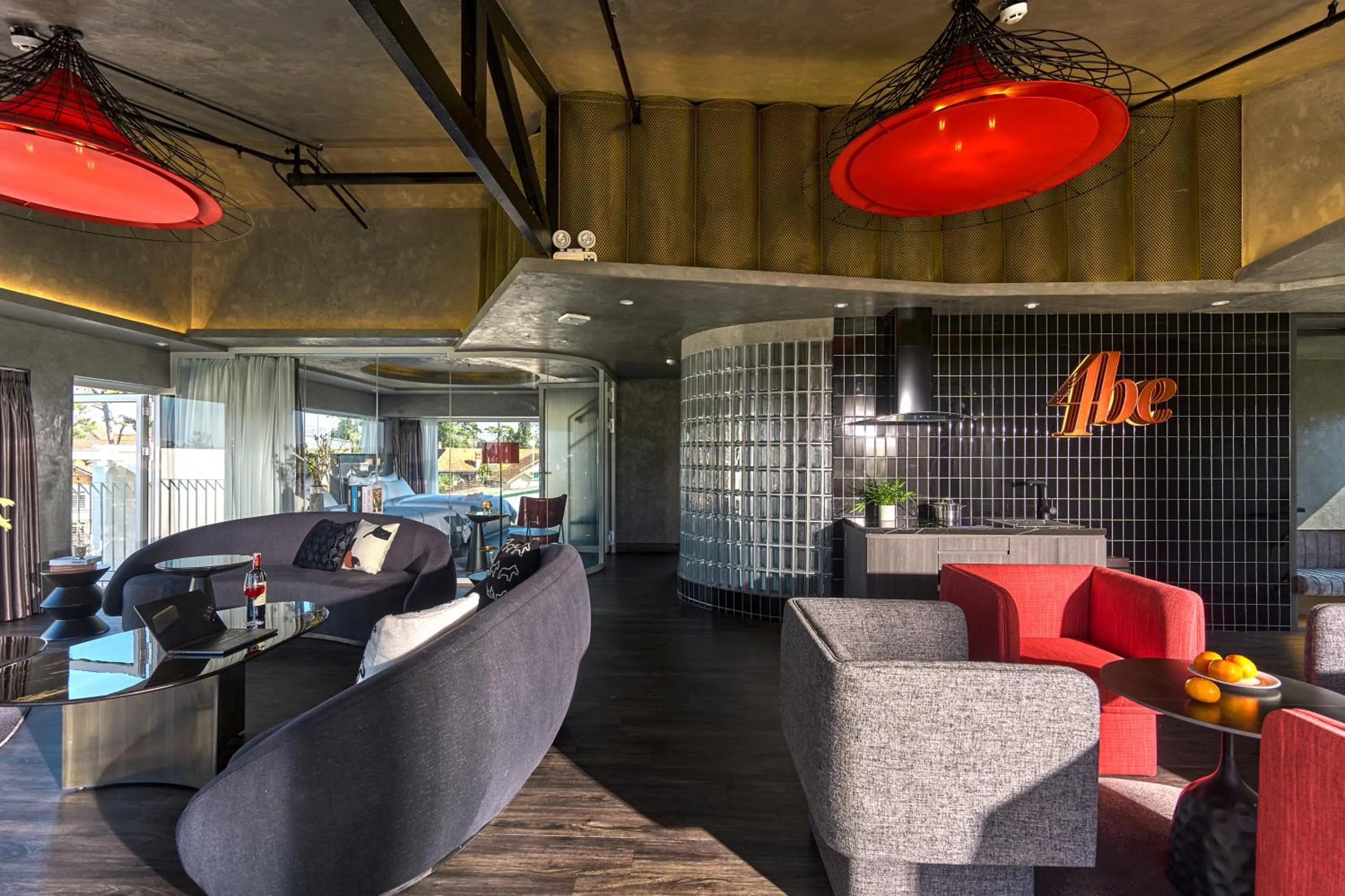 Living room in Adela Hotel Dalat