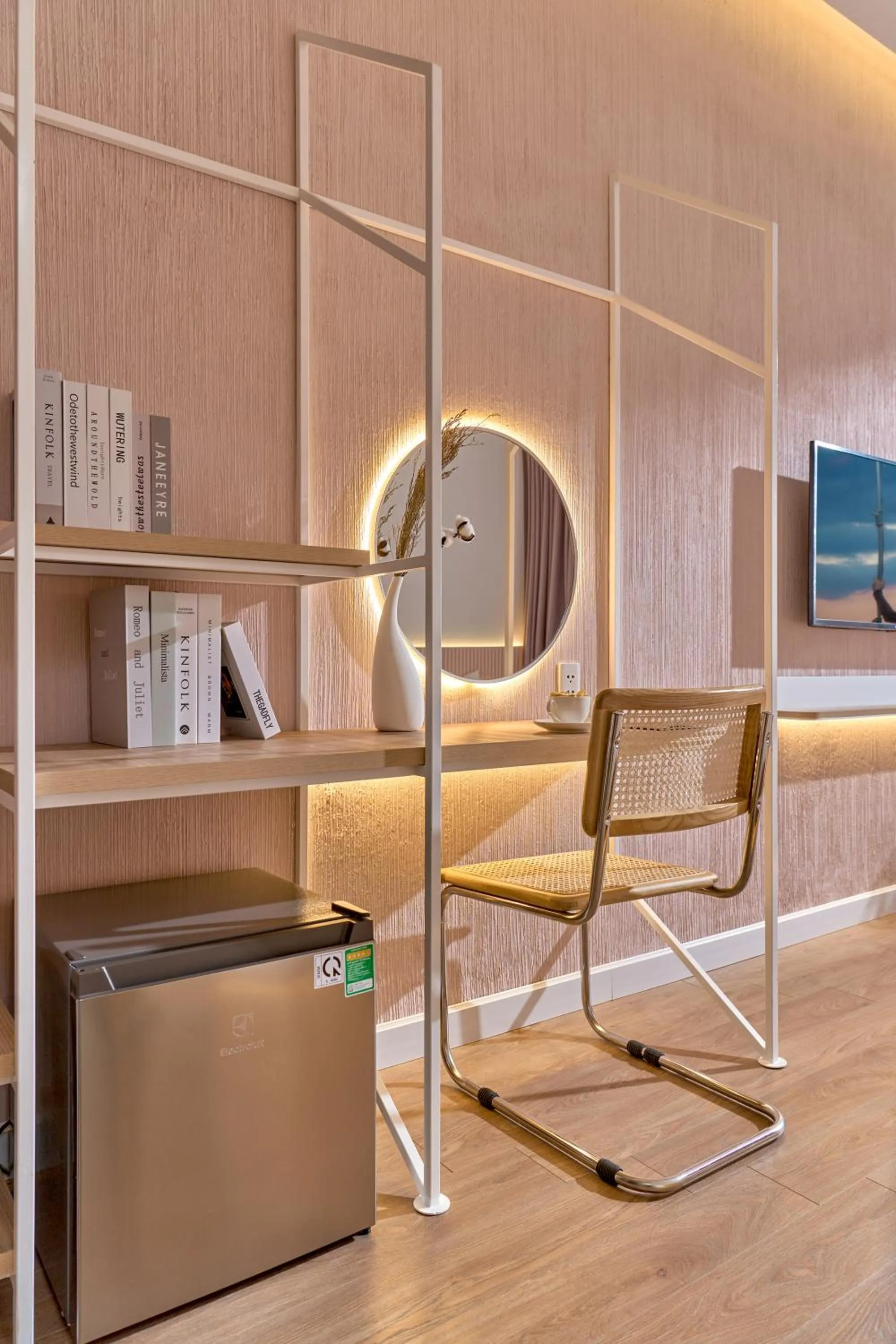 Seating area in Adela Hotel Dalat