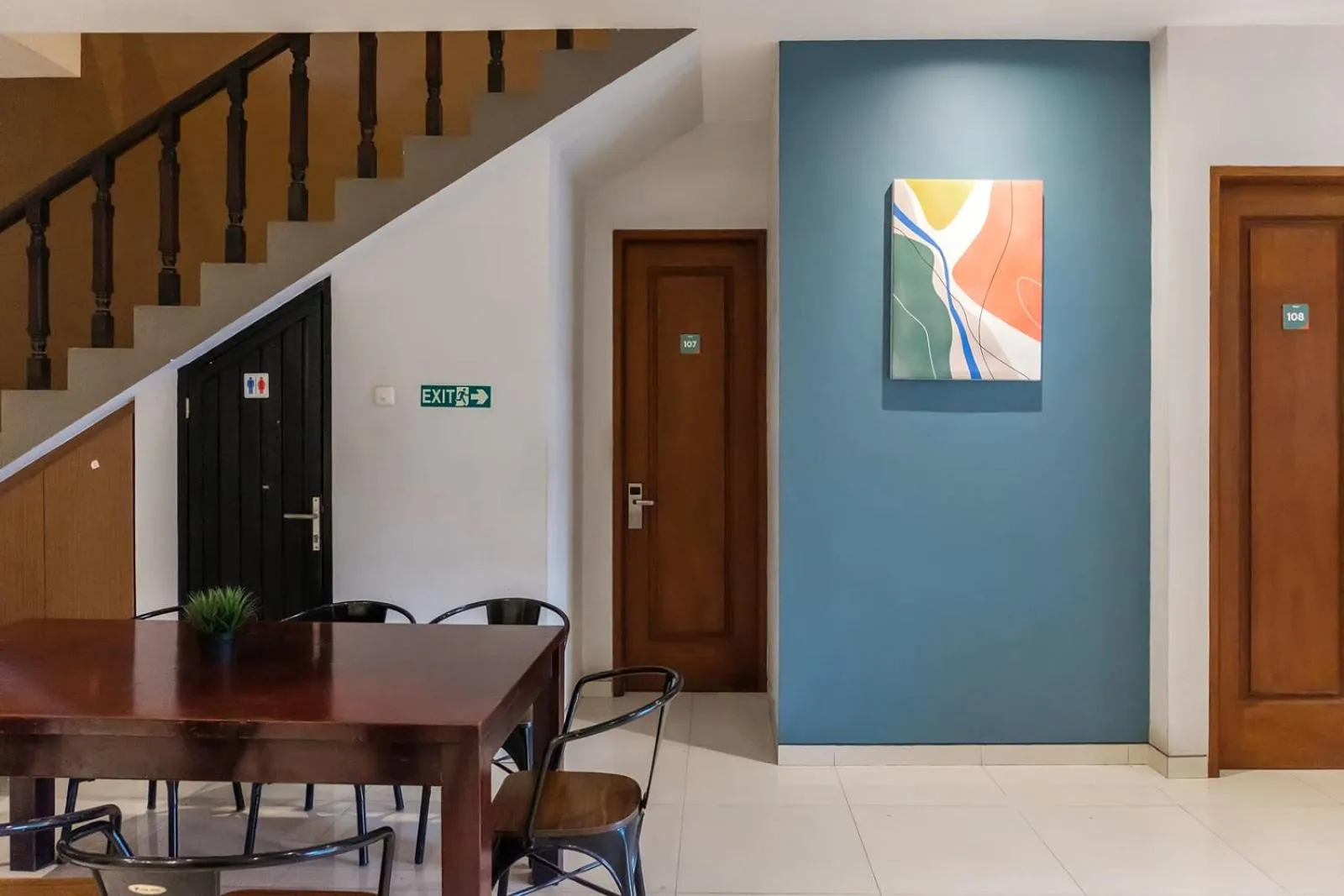 Street view in Mono Coliving Kencana, Surabaya