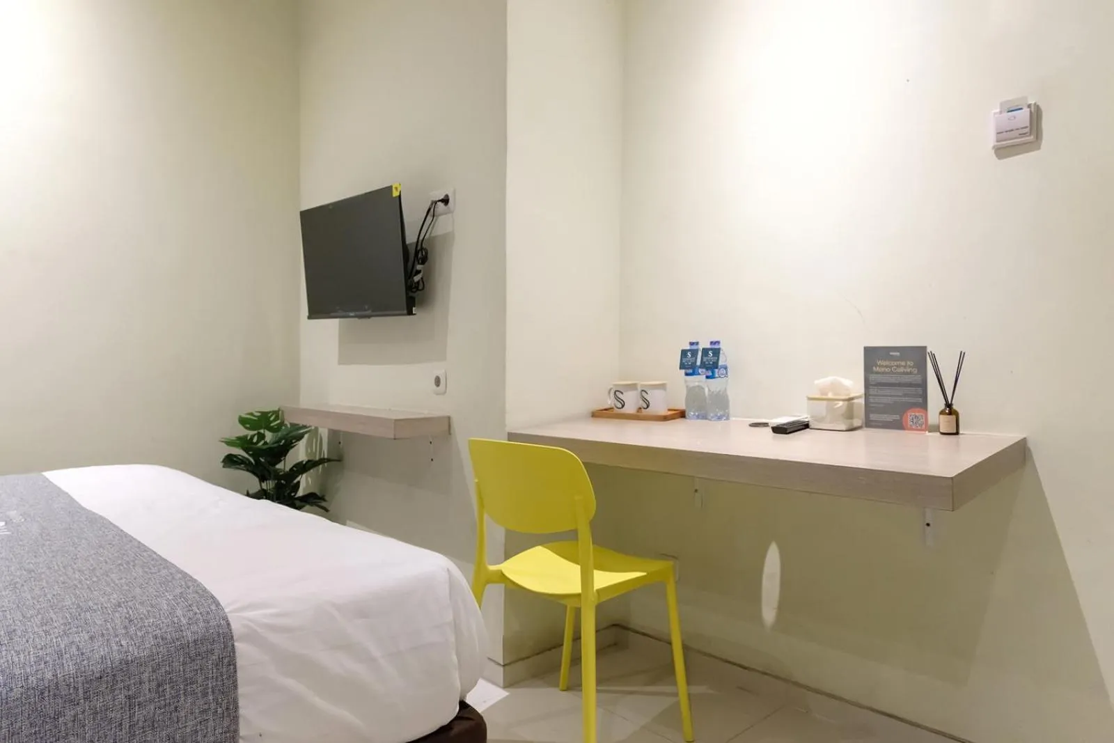 Bedroom, Bed in Mono Coliving Kencana, Surabaya