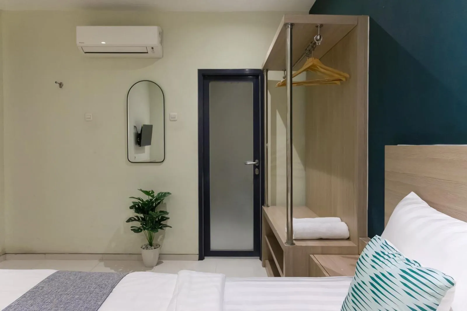 Bedroom, Bed in Mono Coliving Kencana, Surabaya